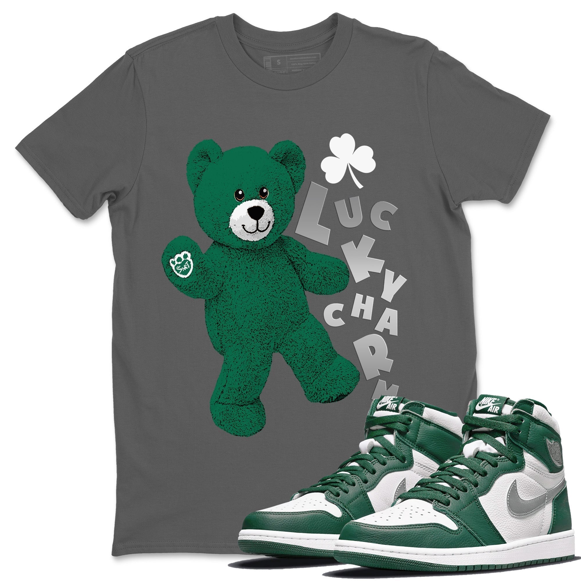 Hello Bear Unisex Tops - Air Jordan 1 Gorge Green