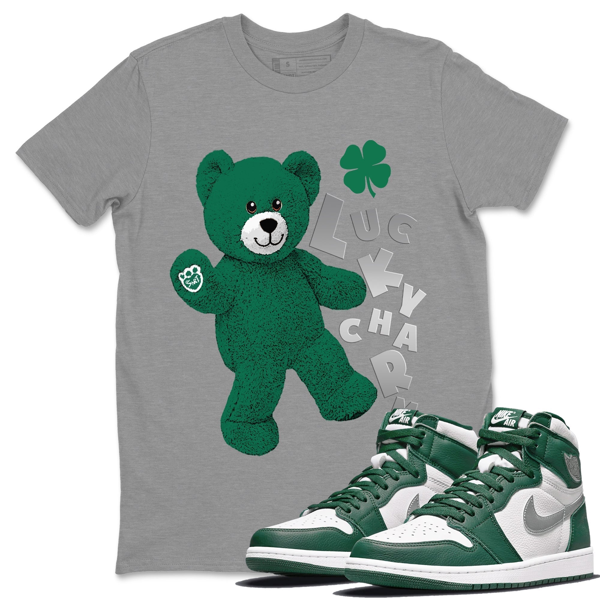 Hello Bear Unisex Tops - Air Jordan 1 Gorge Green