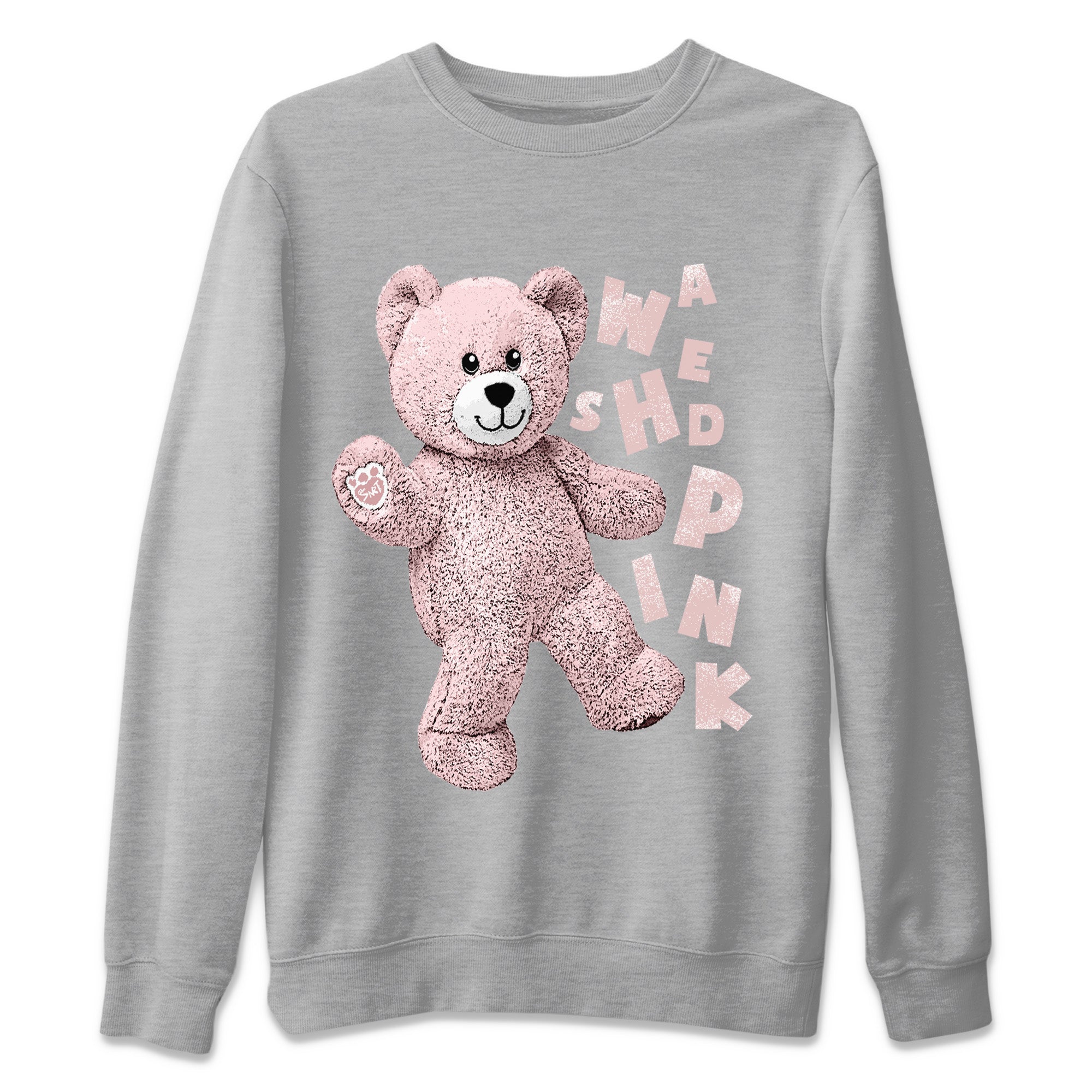 Hello Bear Unisex Tops - Air Jordan 1 Washed Pink