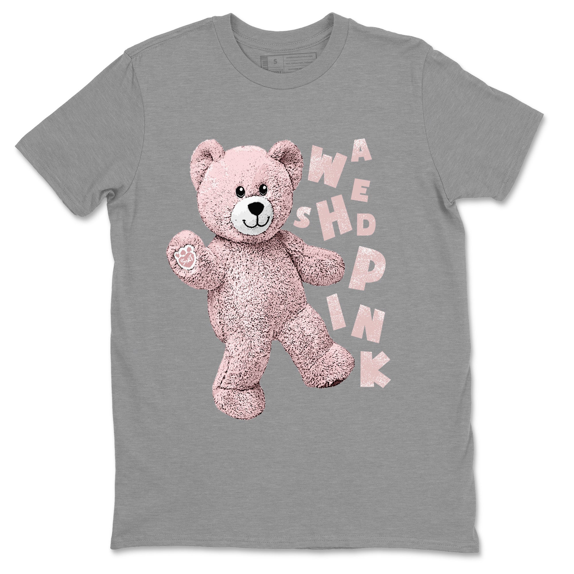 Hello Bear Unisex Tops - Air Jordan 1 Washed Pink