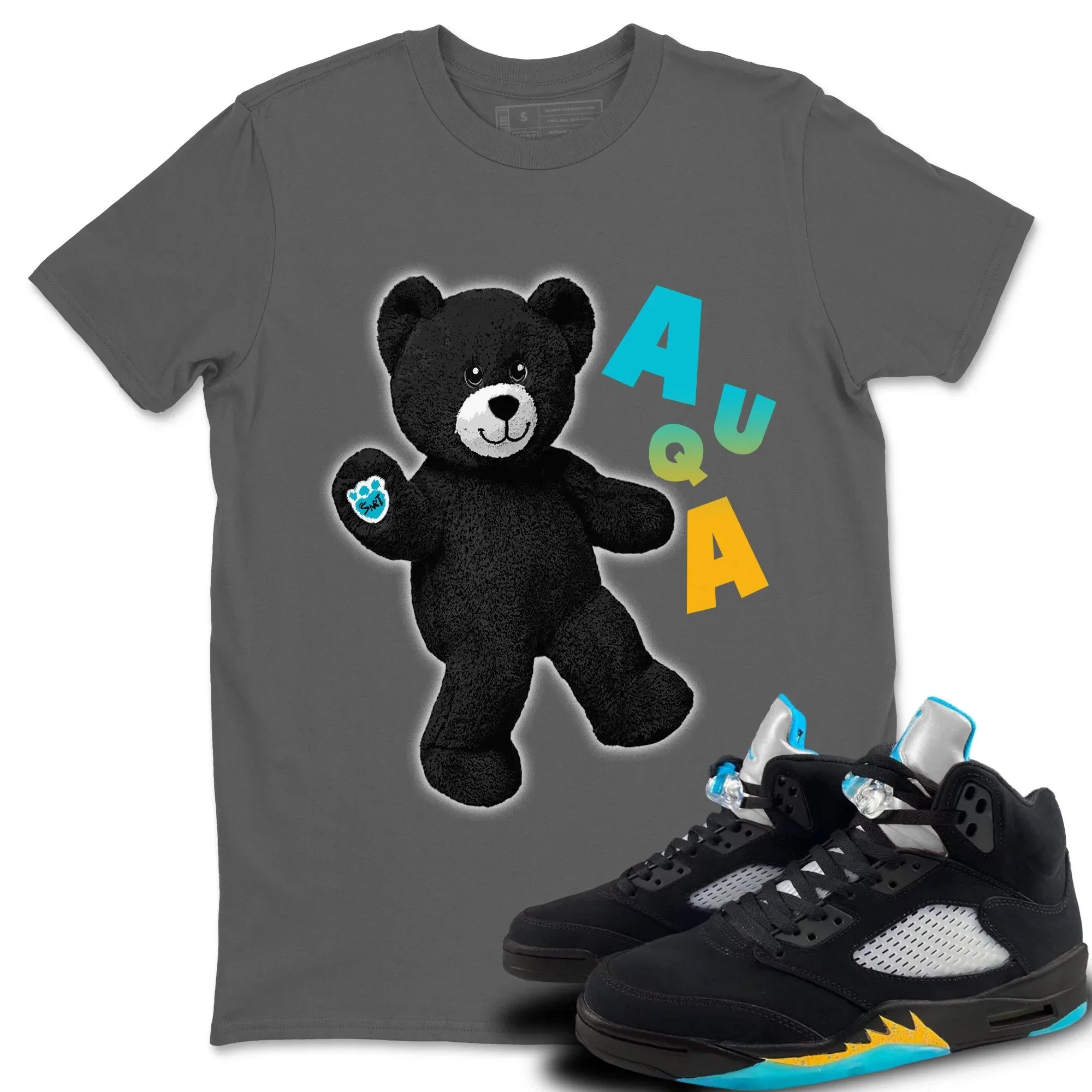 Hello Bear Unisex Tops - Air Jordan 5 Aqua