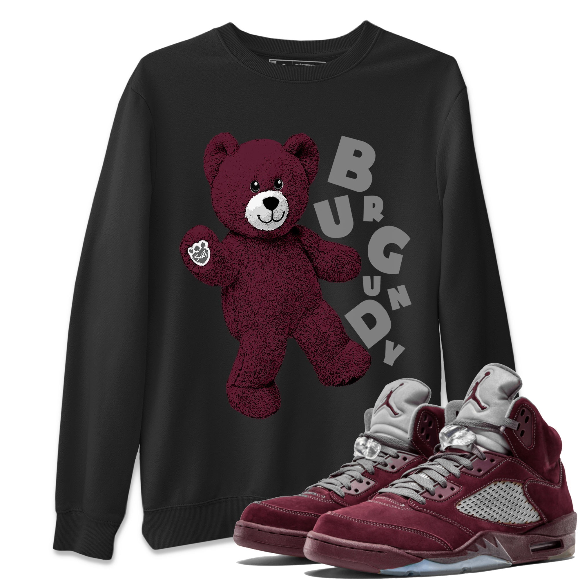 Hello Bear Unisex Tops - Air Jordan 5 Burgundy