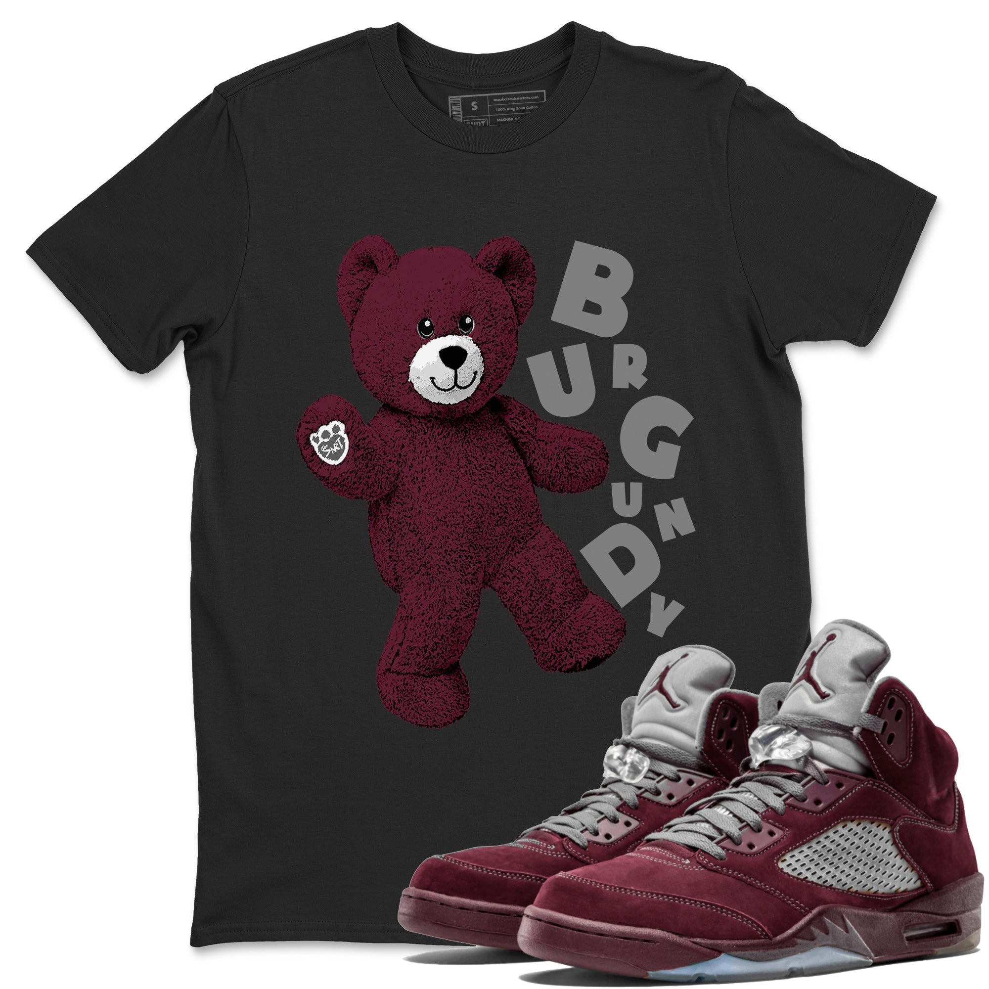 Hello Bear Unisex Tops - Air Jordan 5 Burgundy