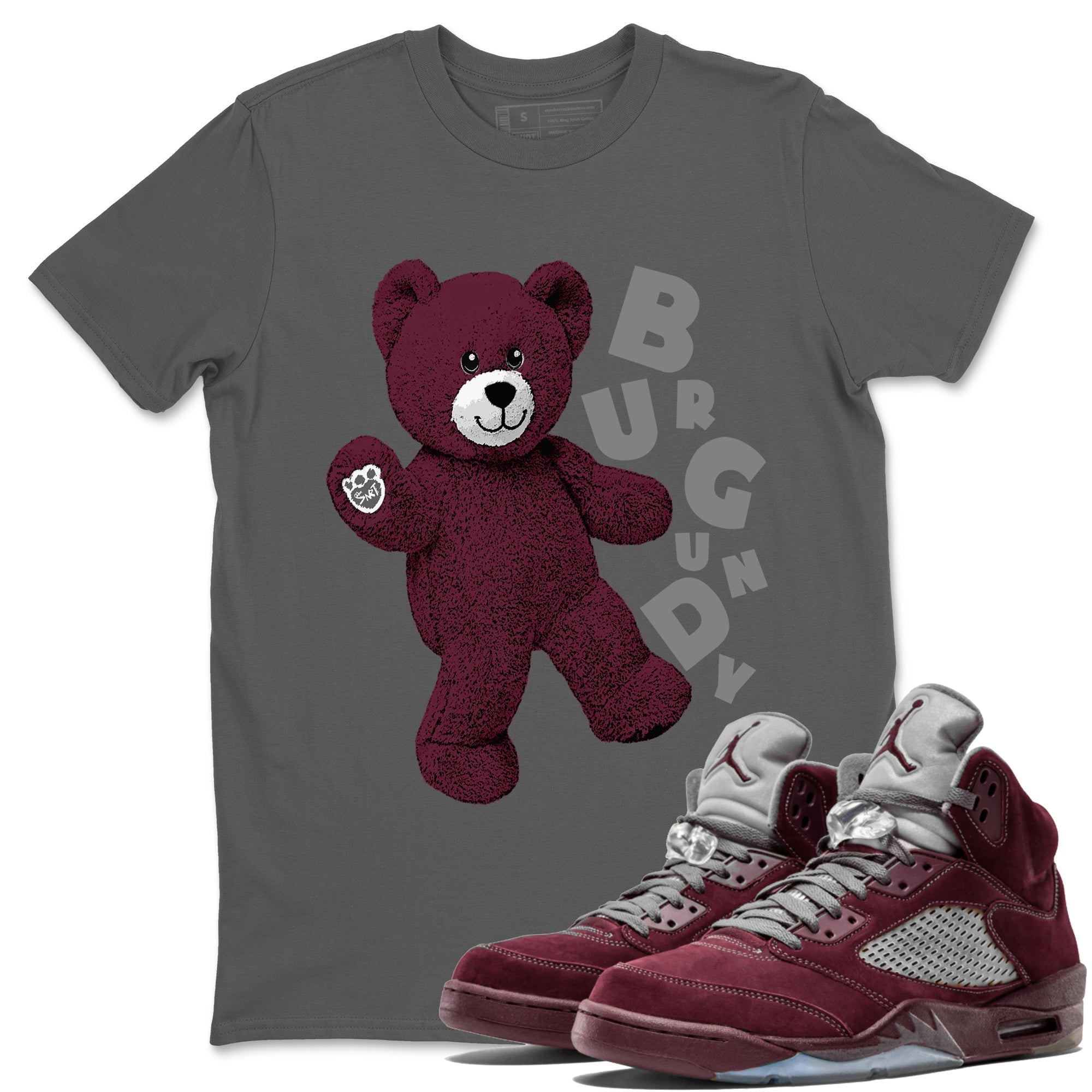 Hello Bear Unisex Tops - Air Jordan 5 Burgundy