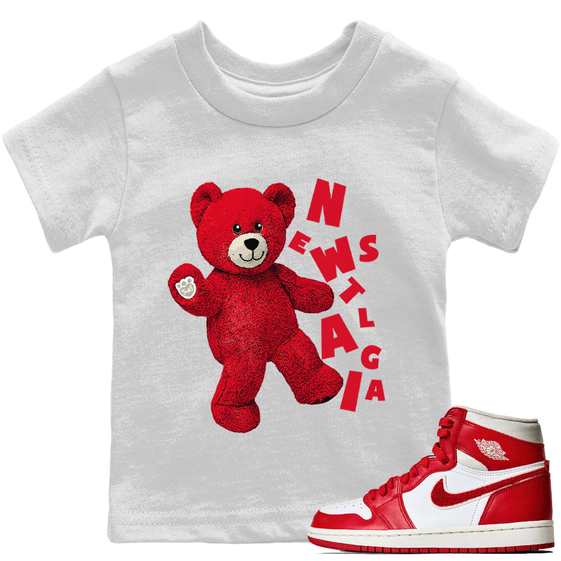 Hello Bear Kids Tops - Air Jordan 1 Newstalgia