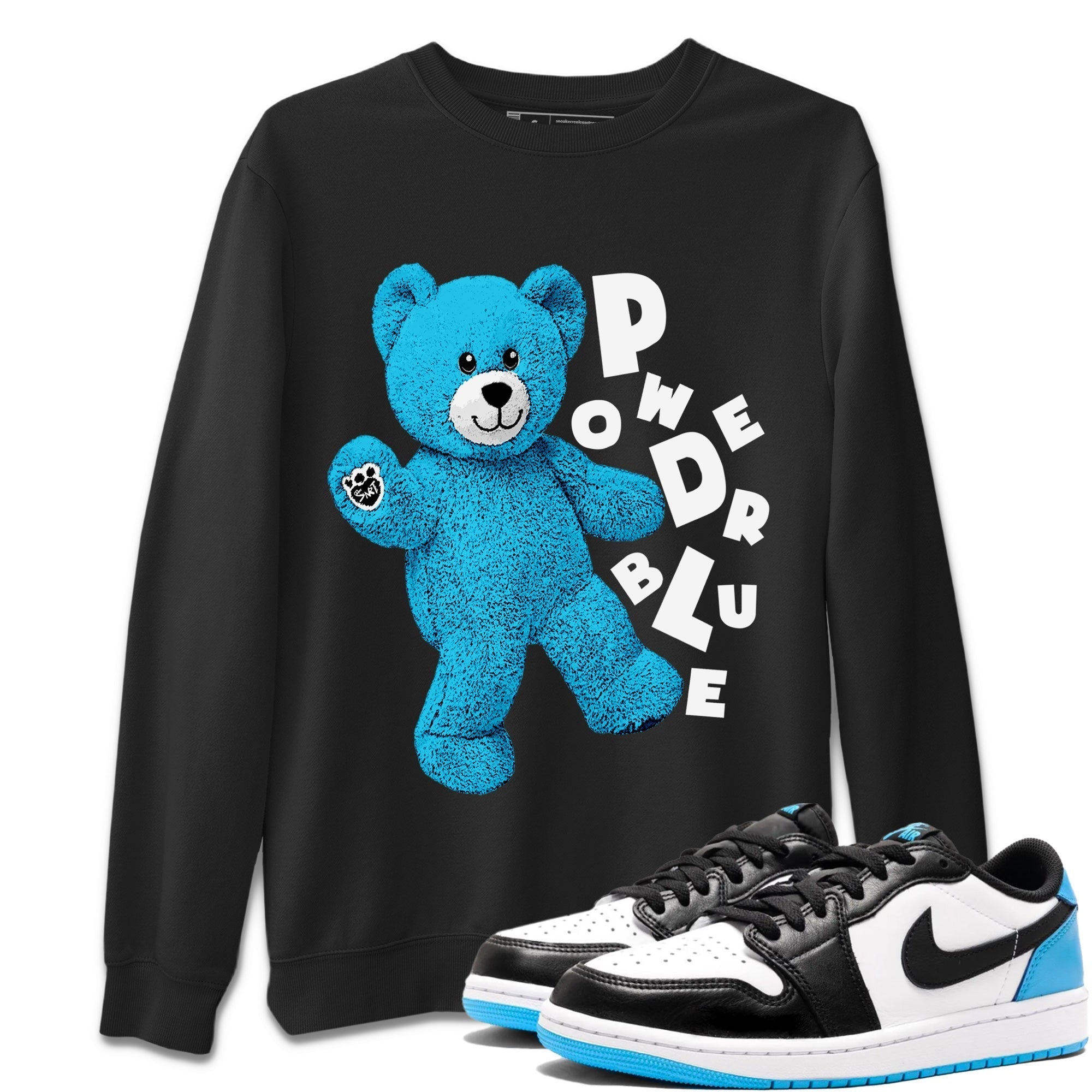 Hello Bear Unisex Tops - Air Jordan 1 Powder Blue