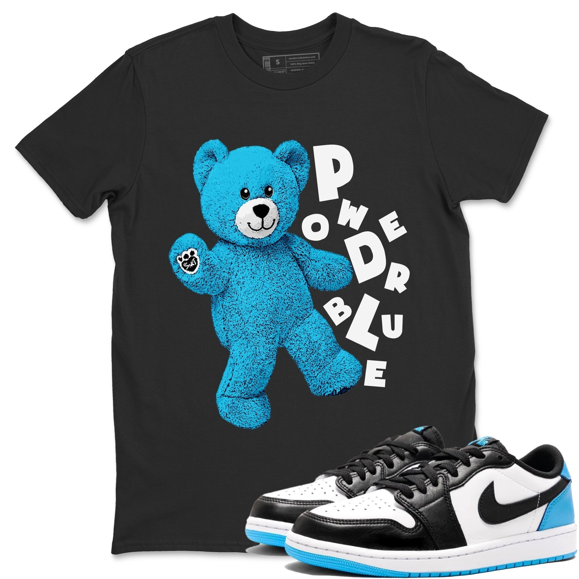 Hello Bear Unisex Tops - Air Jordan 1 Powder Blue