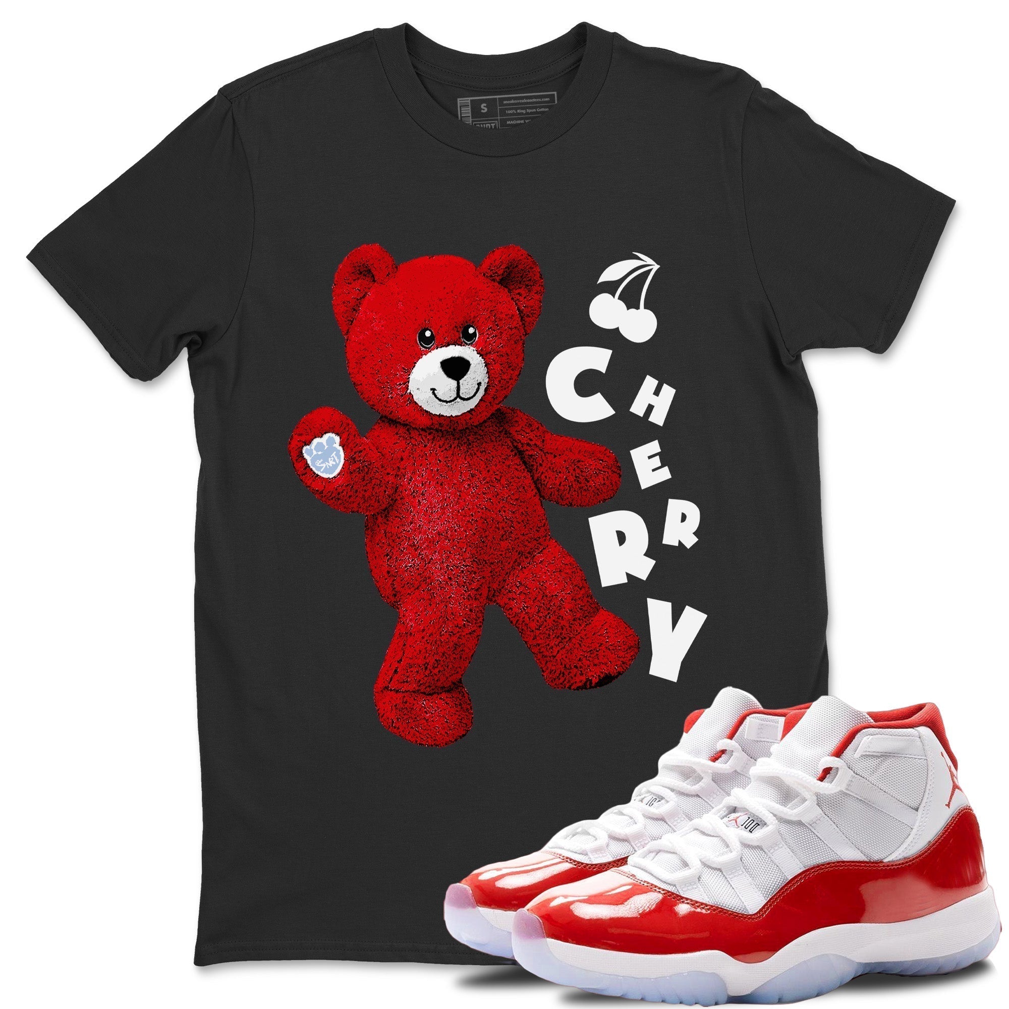 Hello Bear Unisex Tops - Air Jordan 11 Cherry