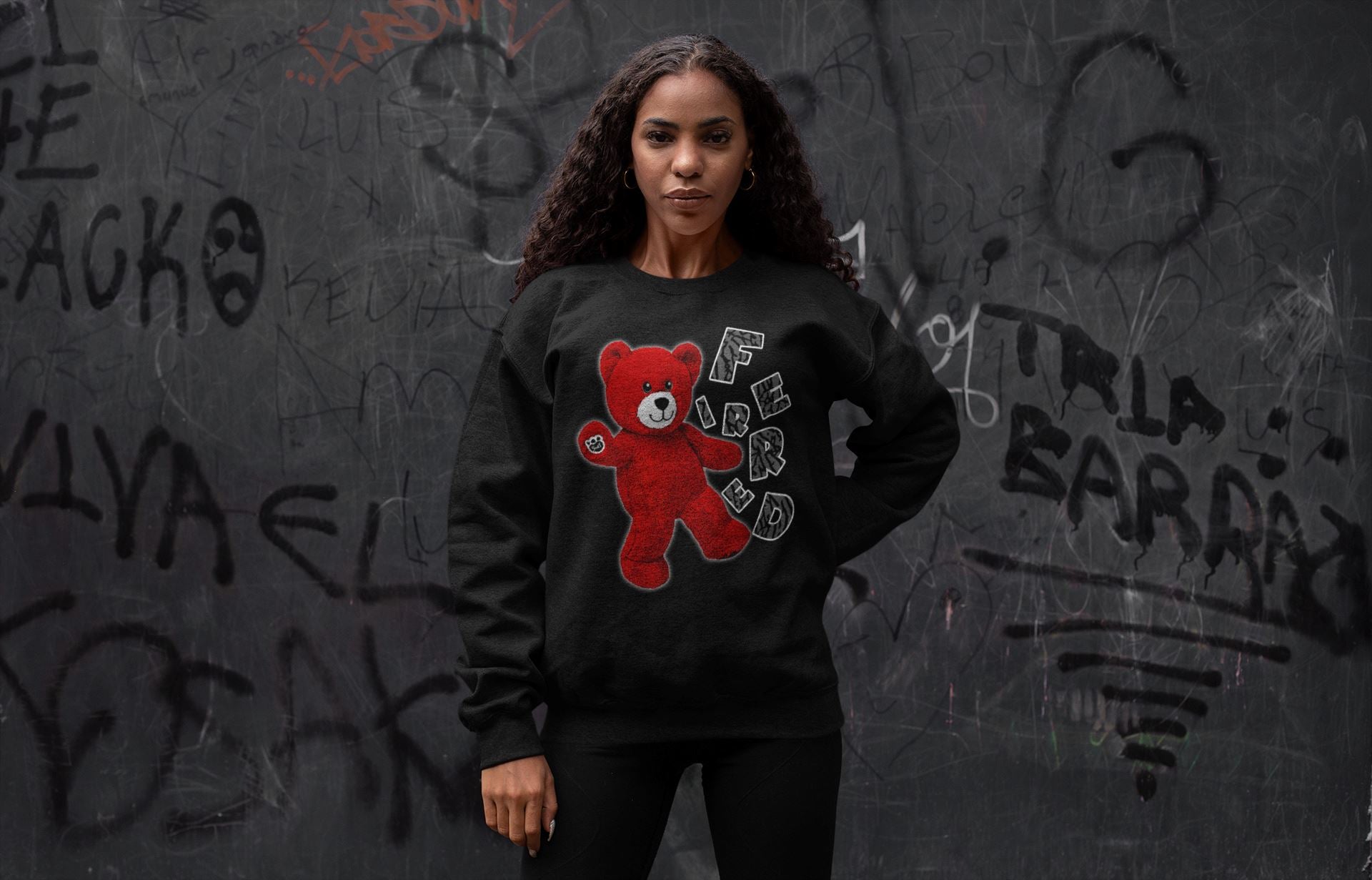 Hello Bear Unisex Tops - Air Jordan 3 Fire Red