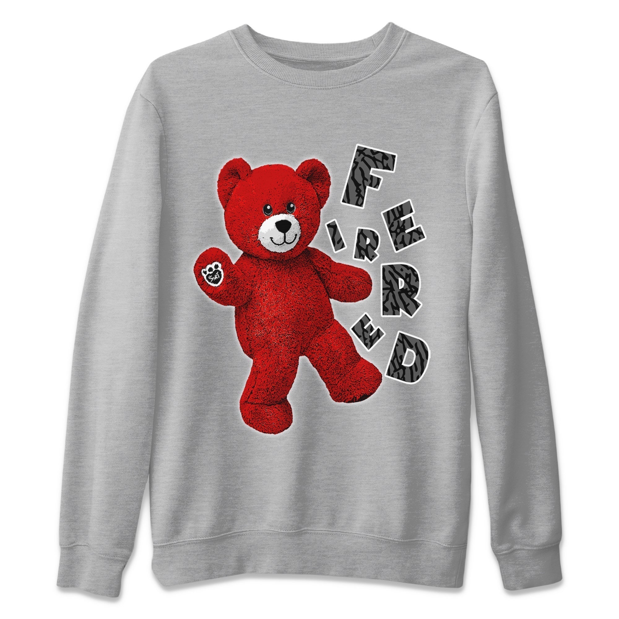 Hello Bear Unisex Tops - Air Jordan 3 Fire Red