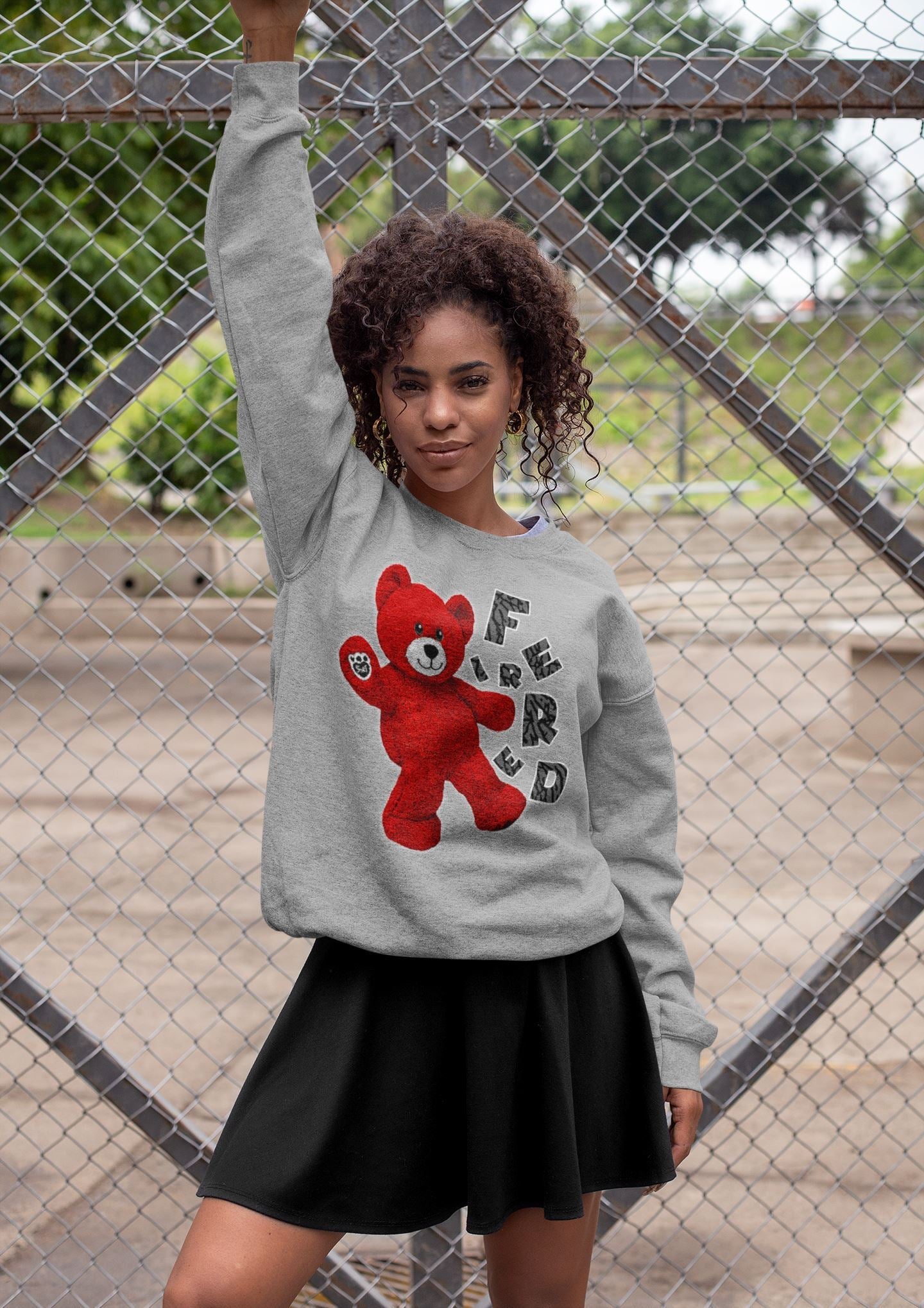 Hello Bear Unisex Tops - Air Jordan 3 Fire Red