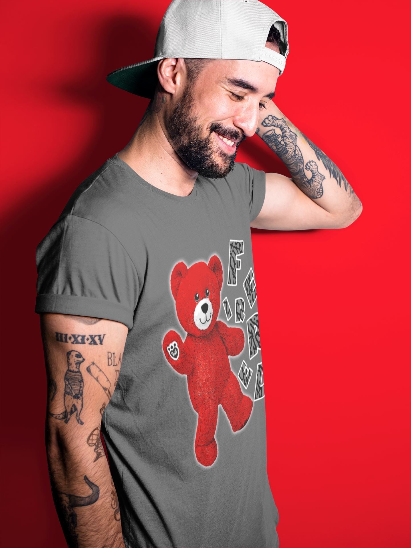 Hello Bear Unisex Tops - Air Jordan 3 Fire Red