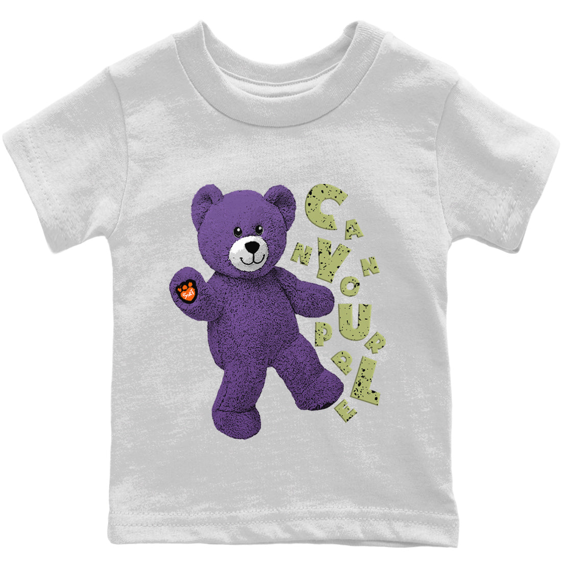 Hello Bear Kids Tops - Air Jordan 4 Canyon Purple