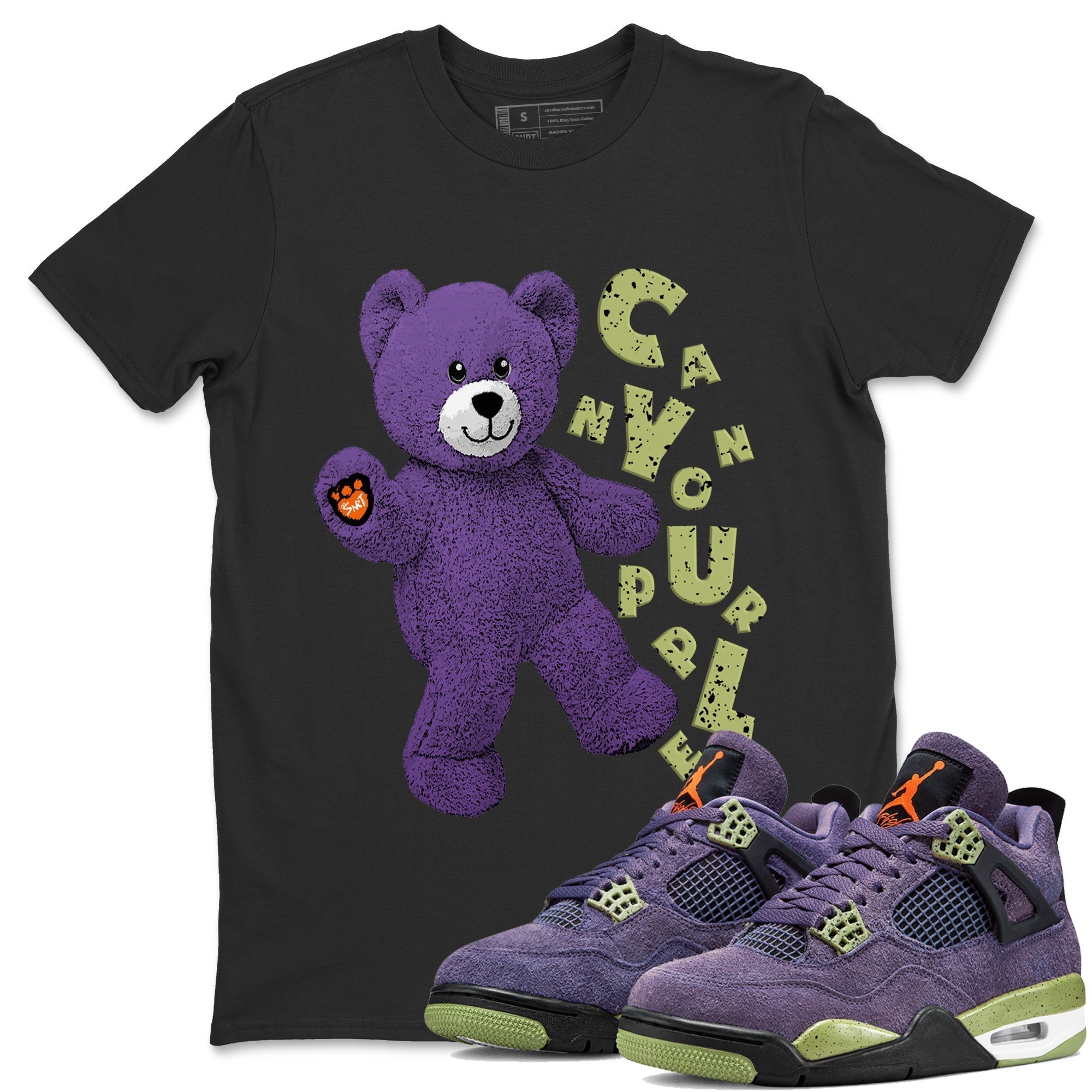 Hello Bear Unisex Tops - Air Jordan 4 Canyon Purple