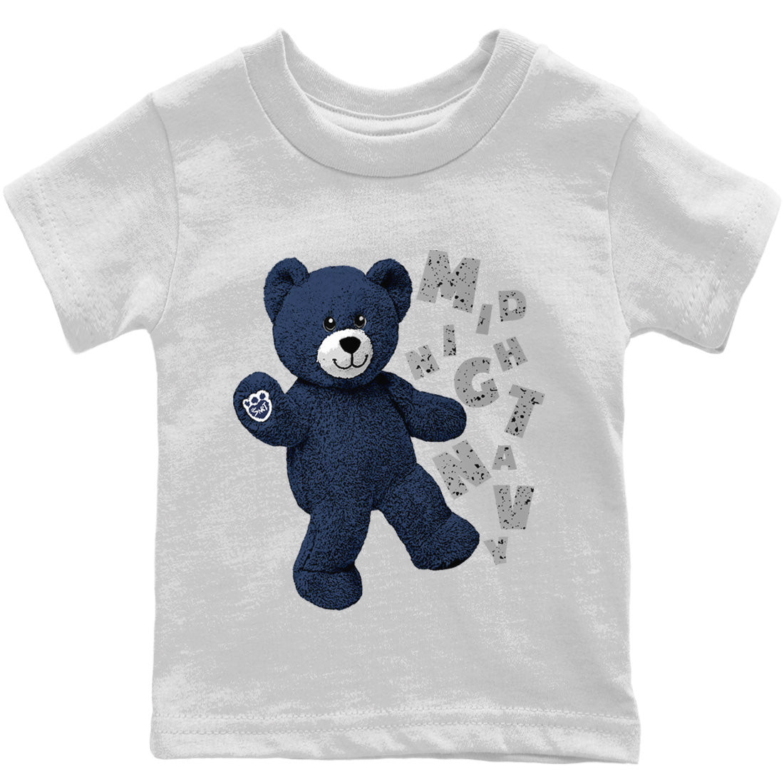 Hello Bear Kids Tops - Air Jordan 4 Midnight Navy