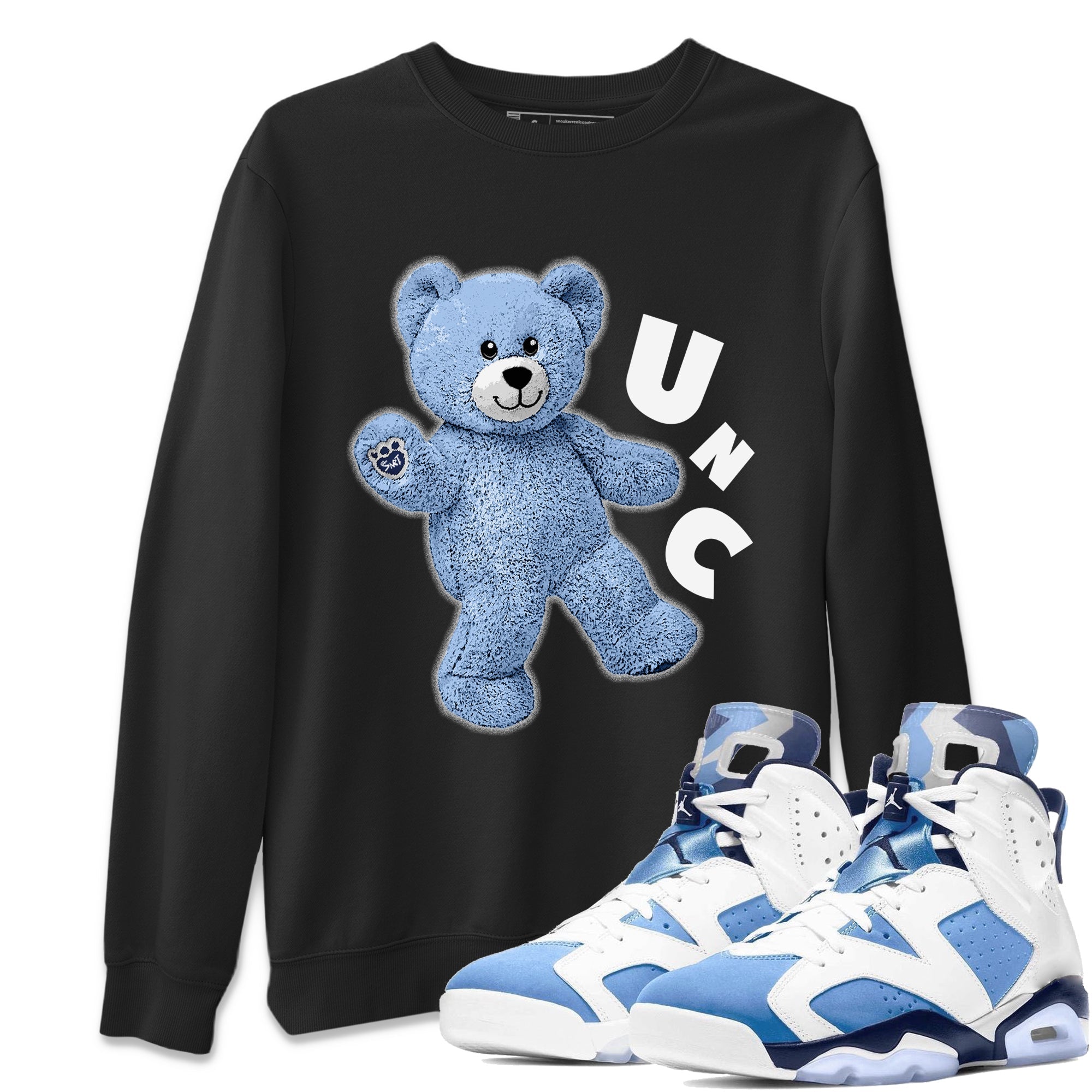 Hello Bear Unisex Tops - Air Jordan 6 UNC