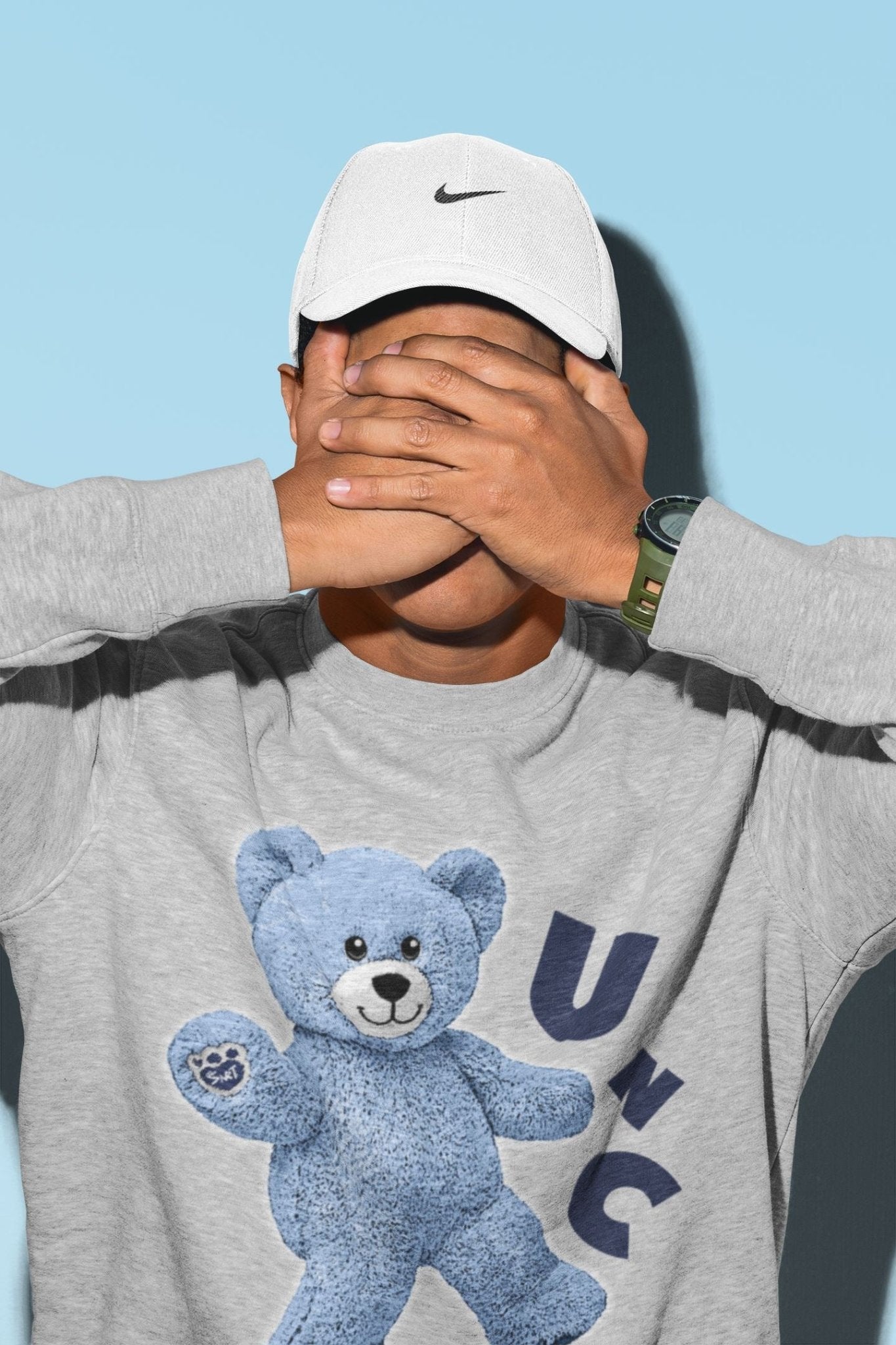 Hello Bear Unisex Tops - Air Jordan 6 UNC