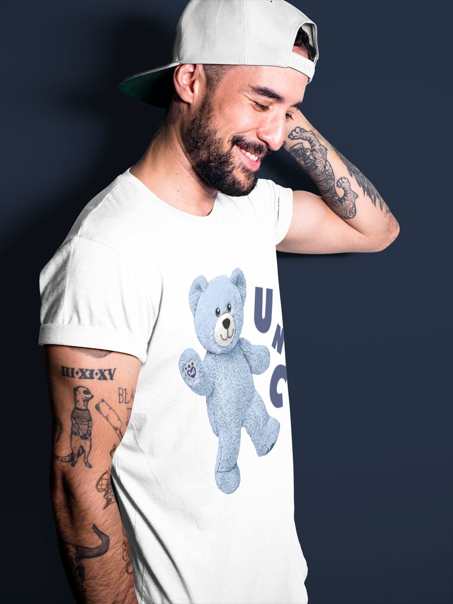 Hello Bear Unisex Tops - Air Jordan 6 UNC