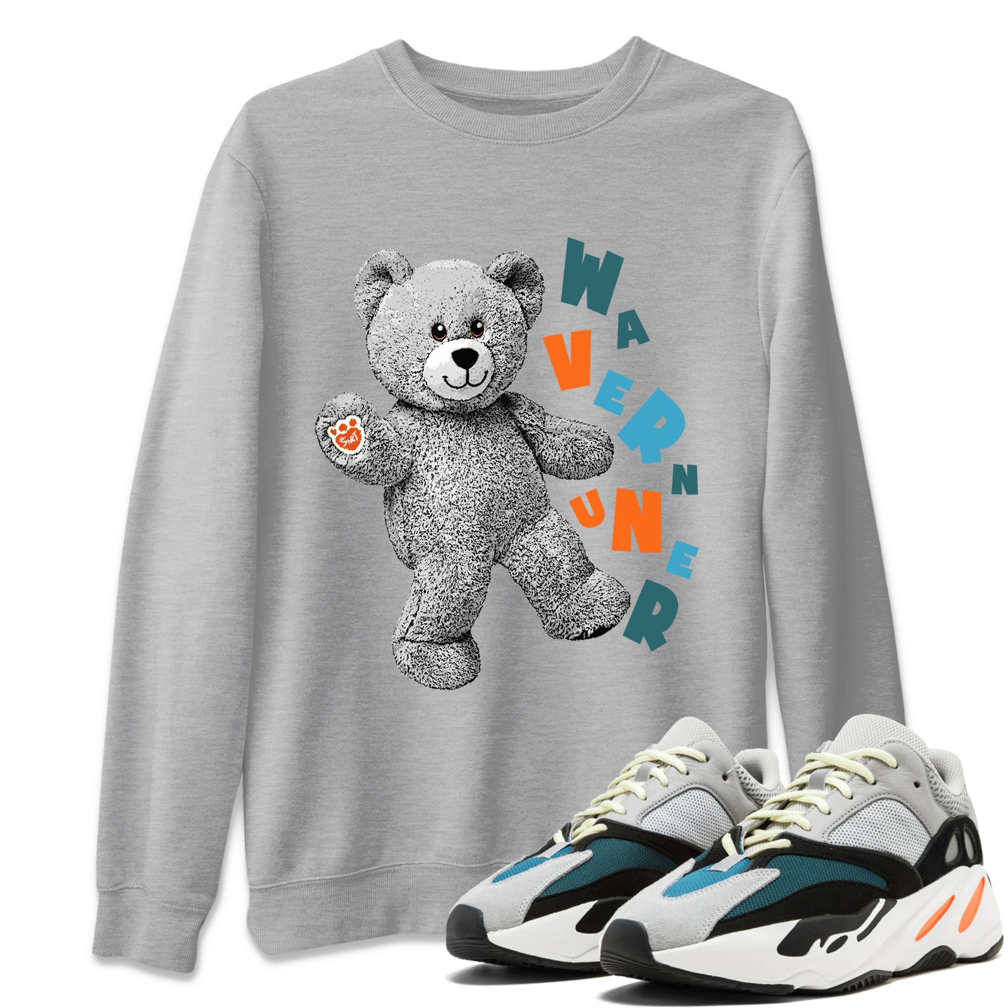 Hello Bear Unisex Tops - Yeezy 700 Wave Runner