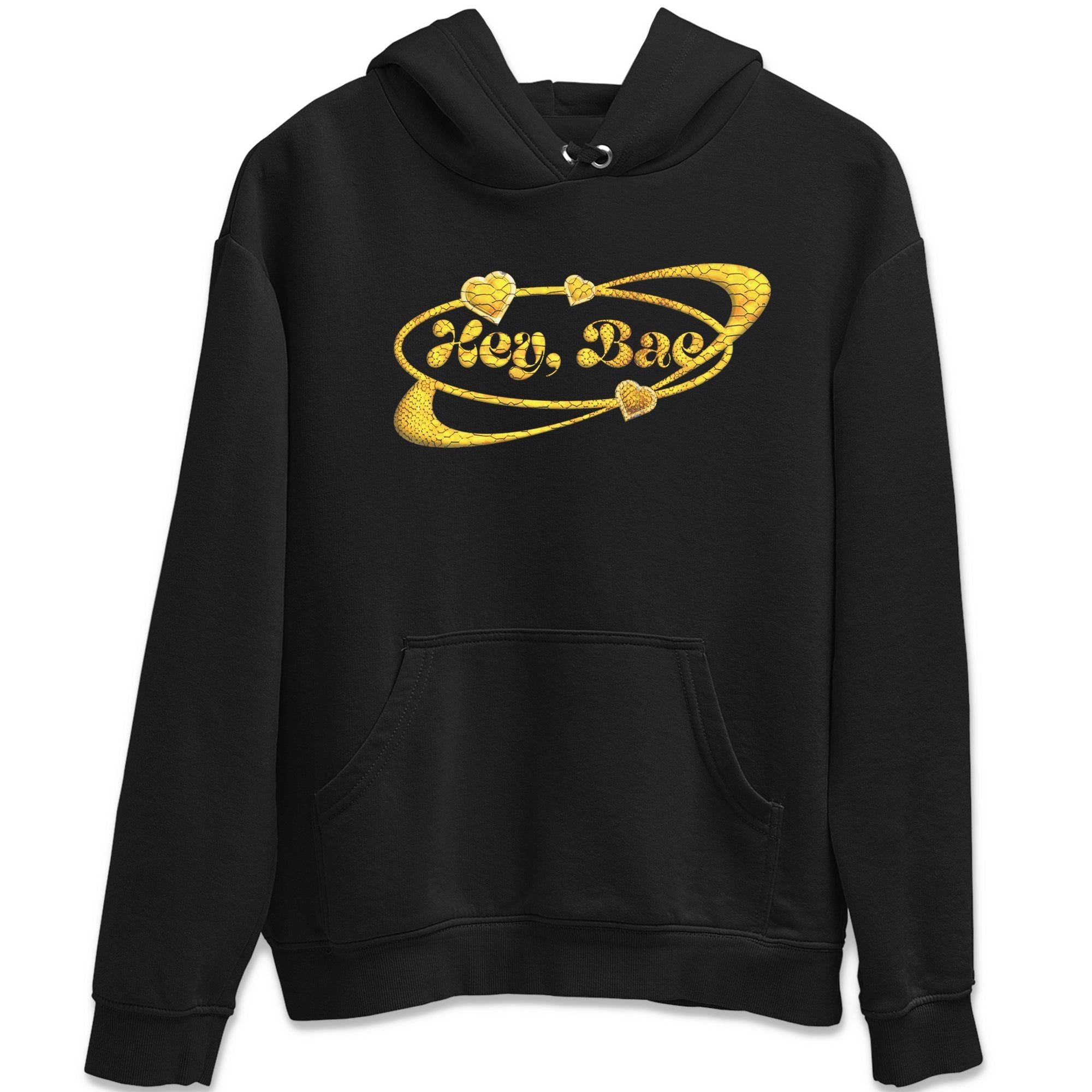 Hey Bae Unisex Tops - Air Jordan 11 Yellow Python