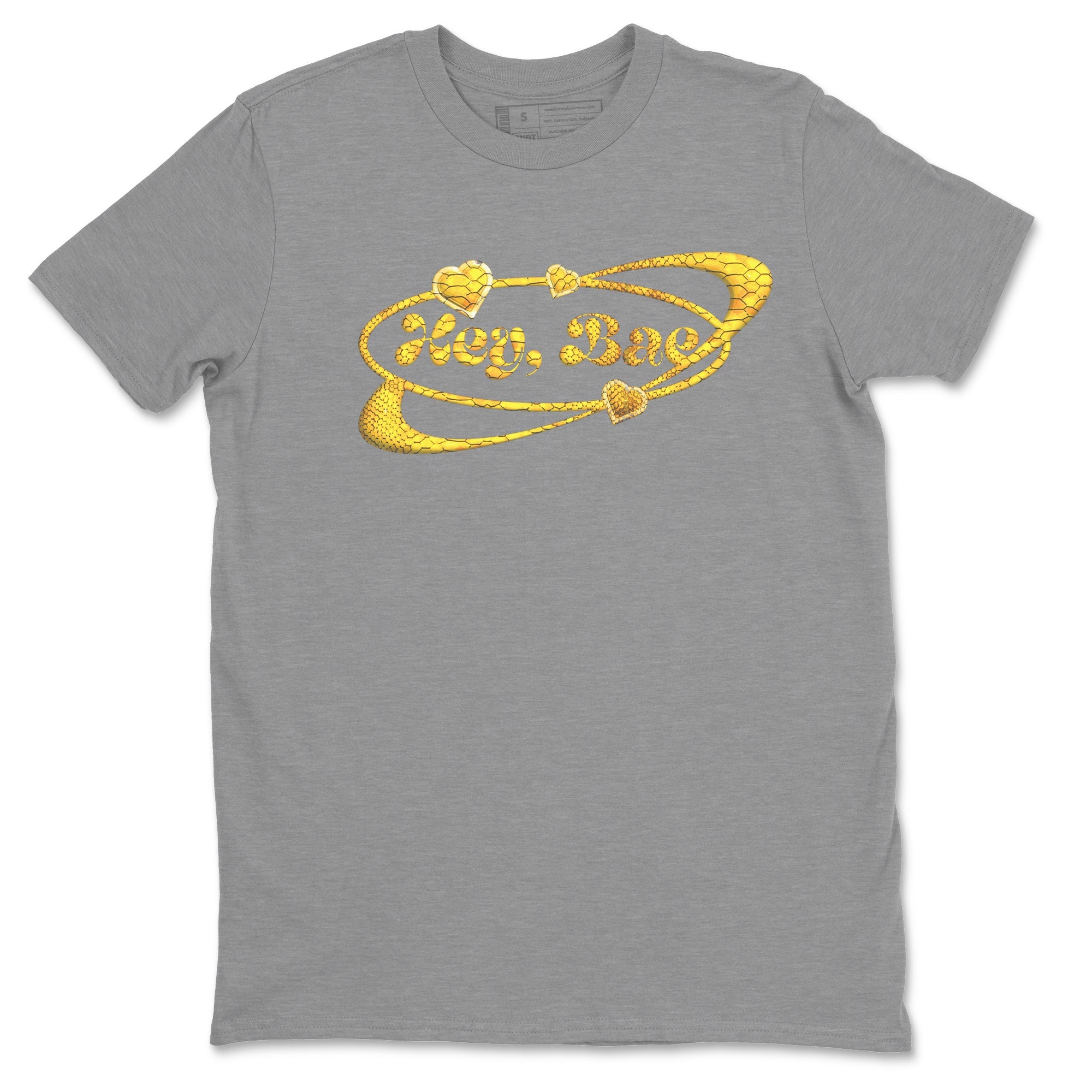 Hey Bae Unisex Tops - Air Jordan 11 Yellow Python