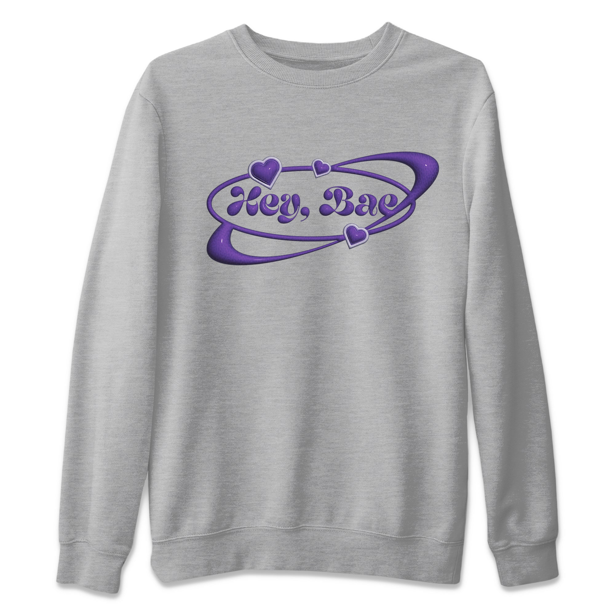 Hey Bae Unisex Tops - Air Jordan 12 Field Purple