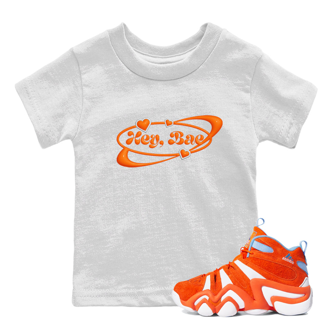 Hey Bae snkmatch Tee Kids - Crazy 8 Team Orange