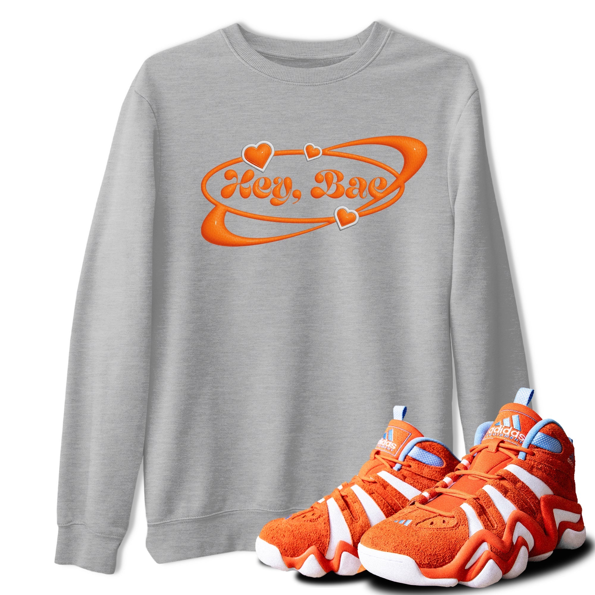 Hey Bae snkmatch Tee - Crazy 8 Team Orange