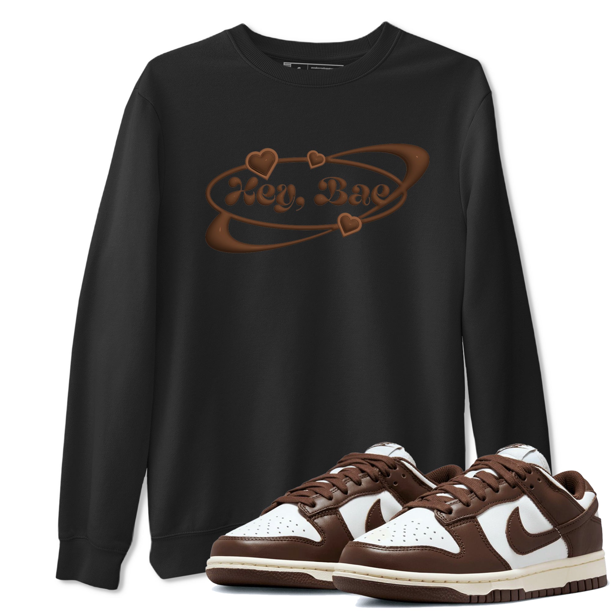 Hey Bae snkmatch Tee - Dunk Cacao Wow