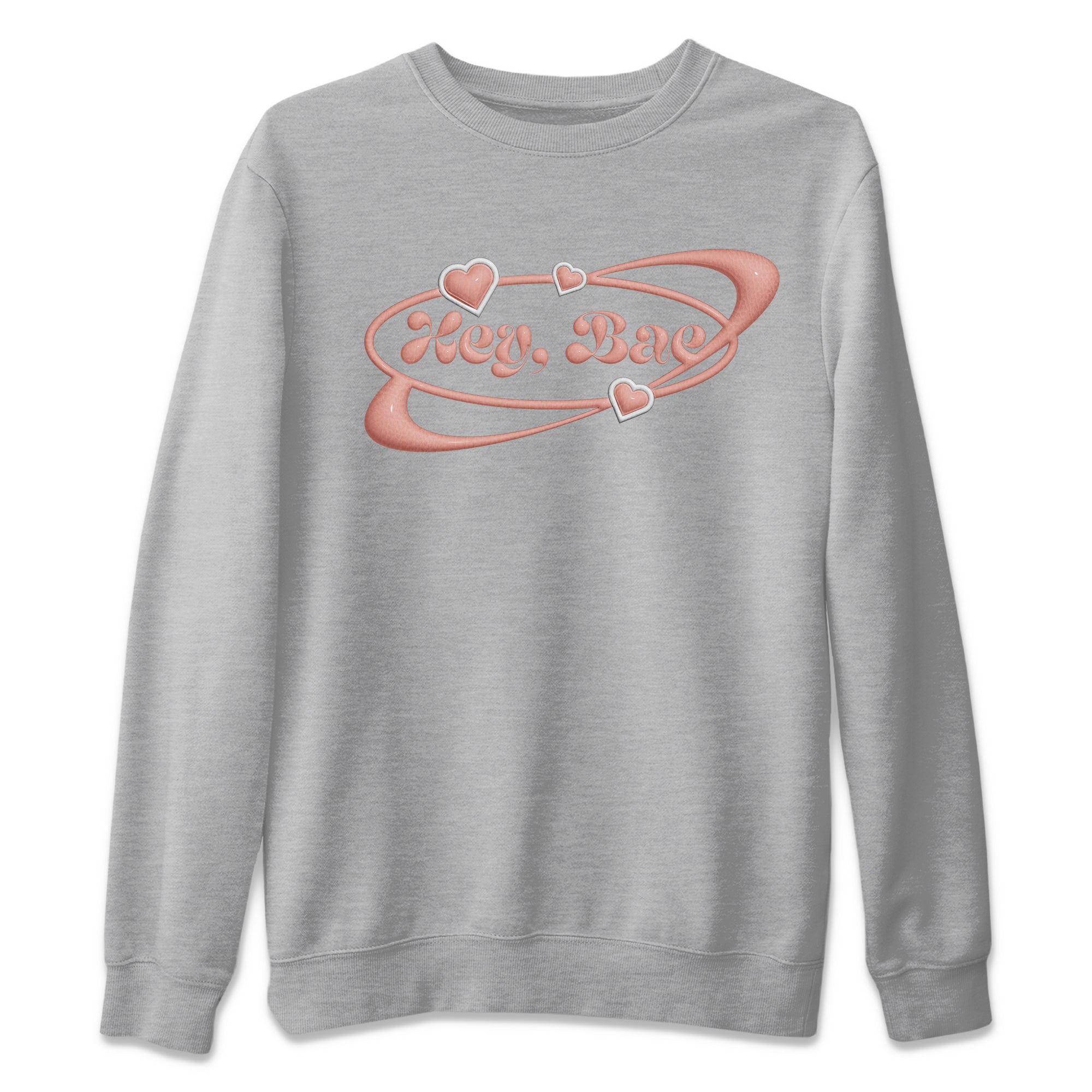 Hey Bae snkmatch Tee - Dunk Rose Whisper