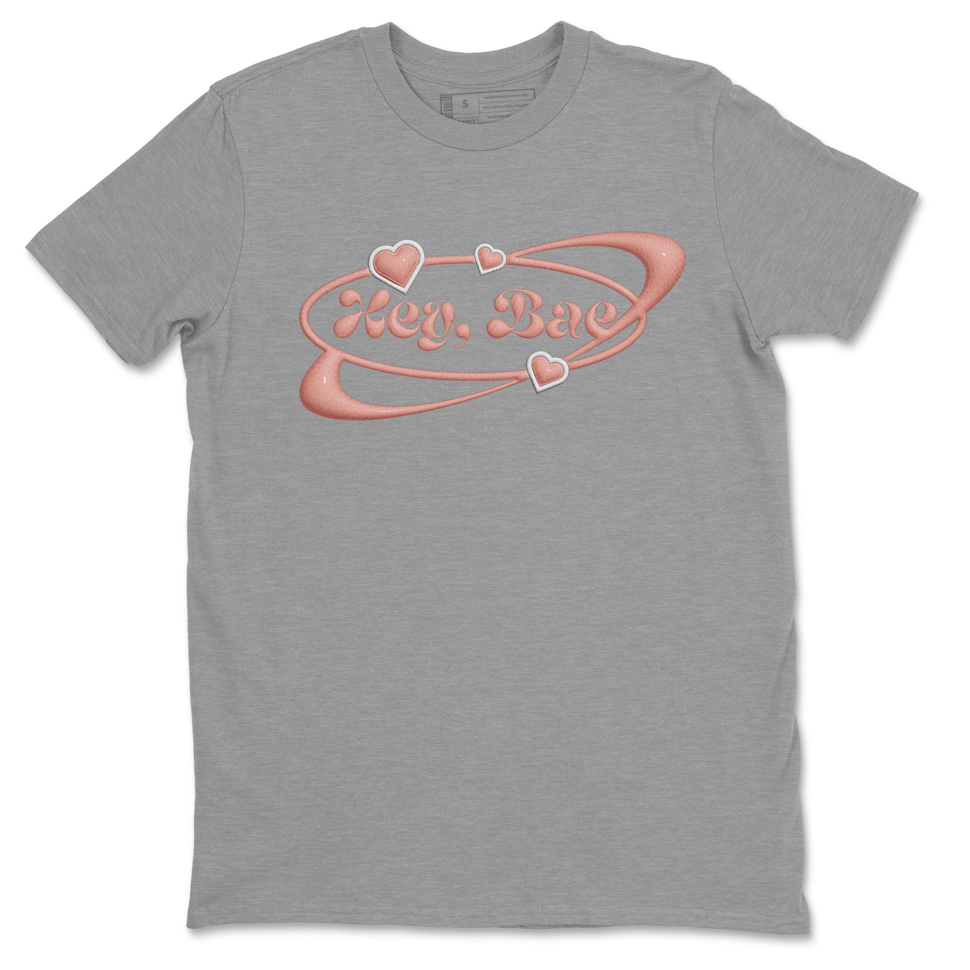 Hey Bae snkmatch Tee - Dunk Rose Whisper