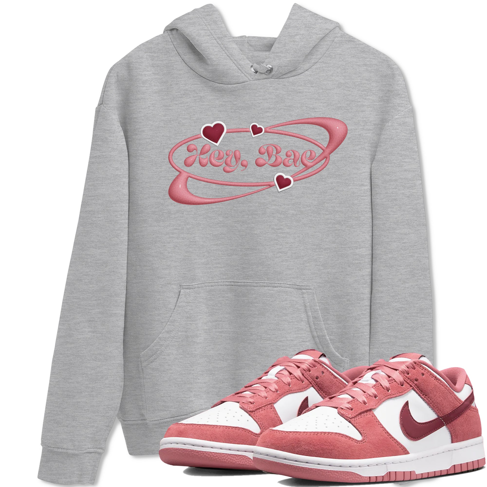 Hey Bae snkmatch Tee - Dunk Valentines Day 2024