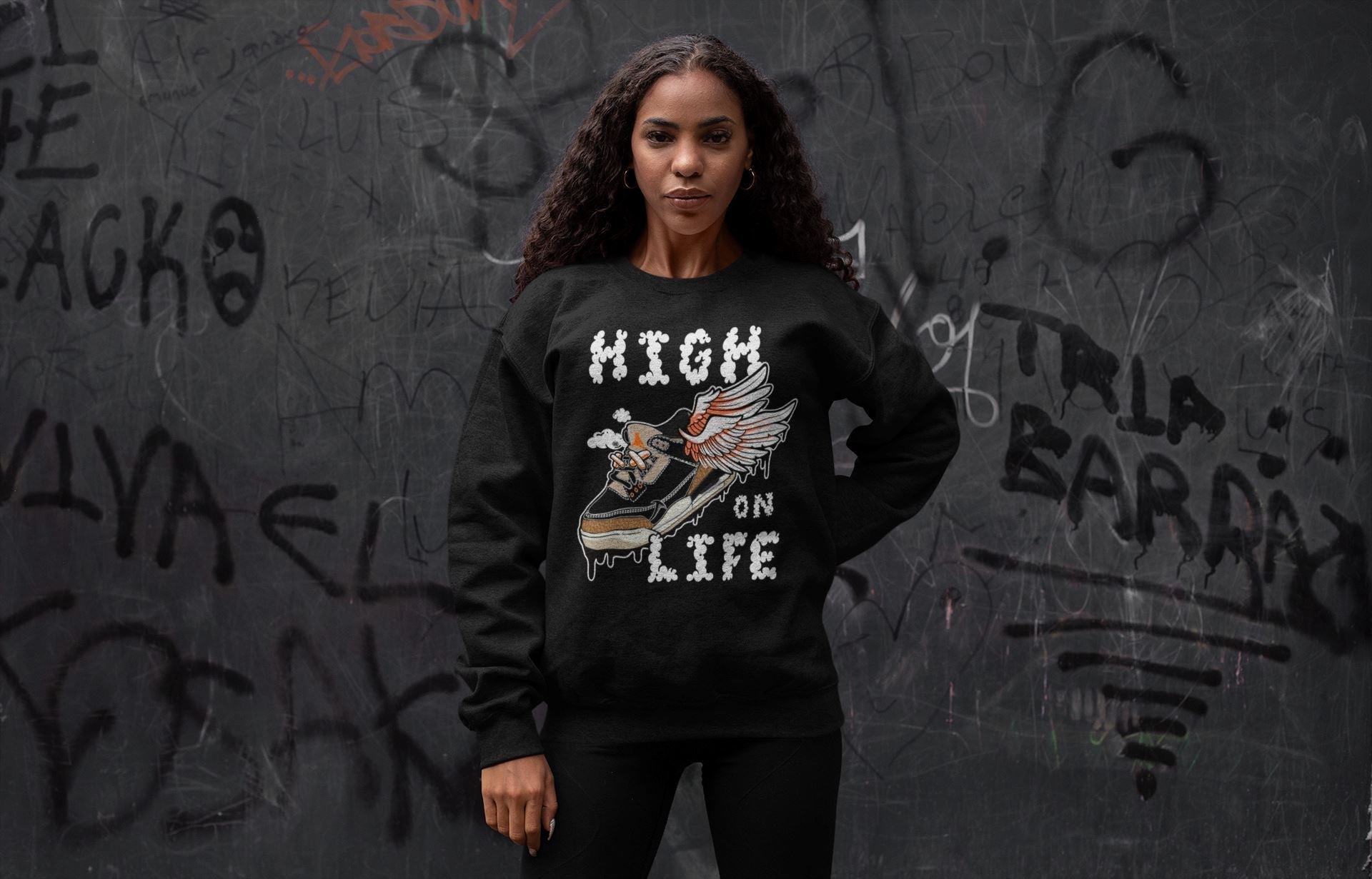 High On Life Unisex Tops - Air Jordan 3 Desert Elephant