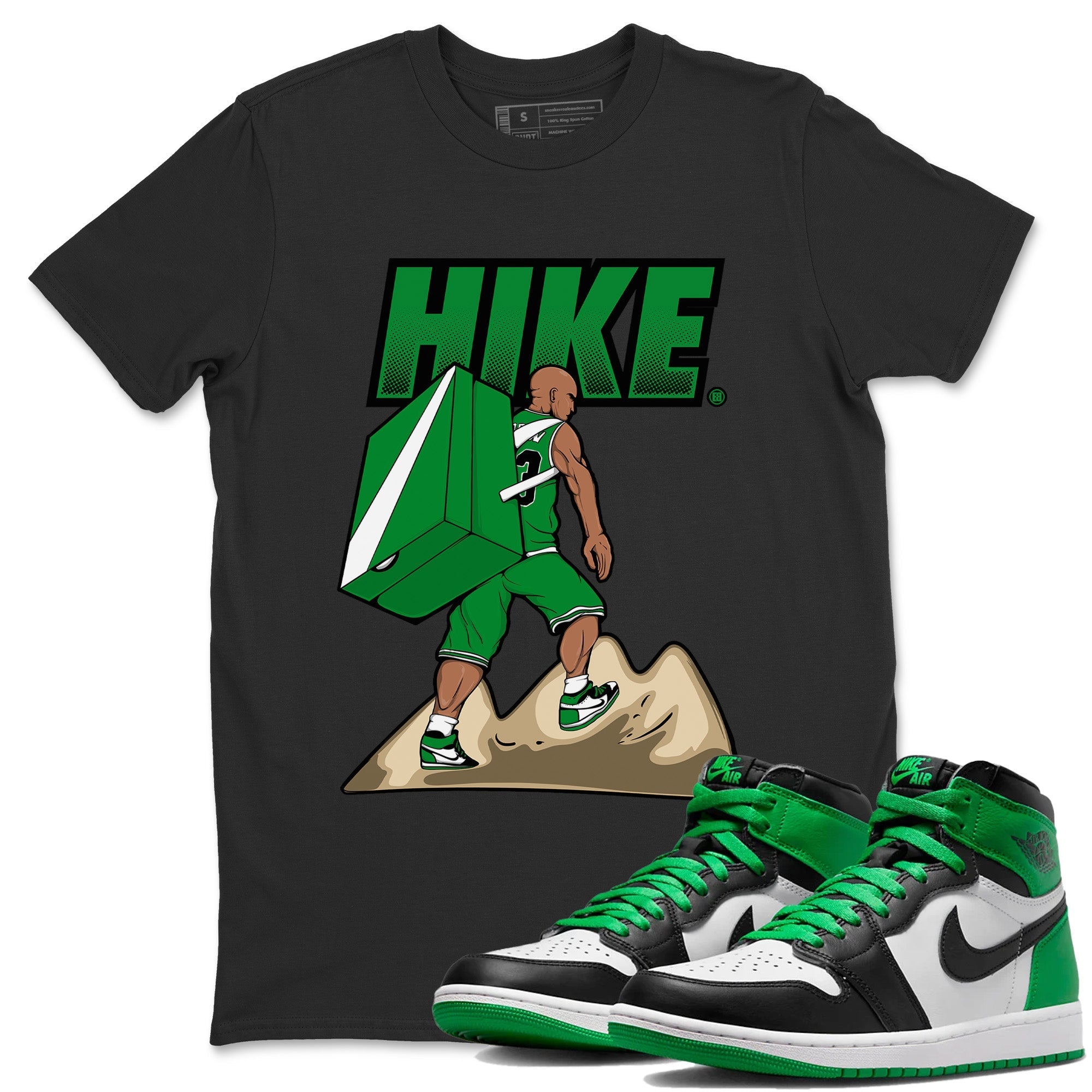 Hike Unisex Tops - Air Jordan 1 Celtics