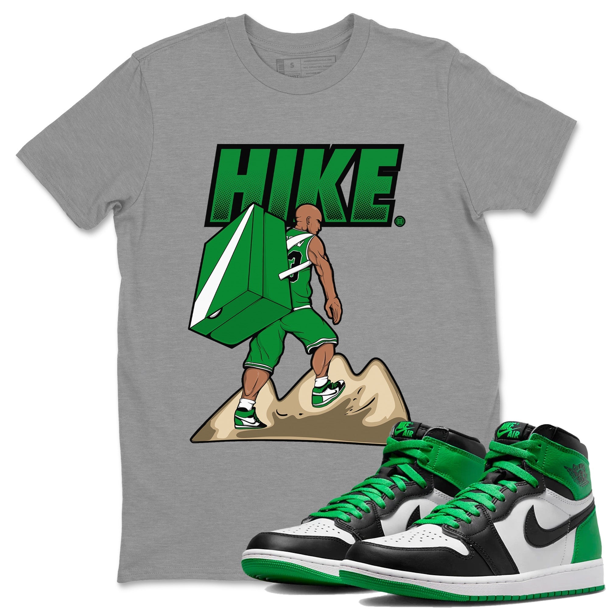 Hike Unisex Tops - Air Jordan 1 Celtics