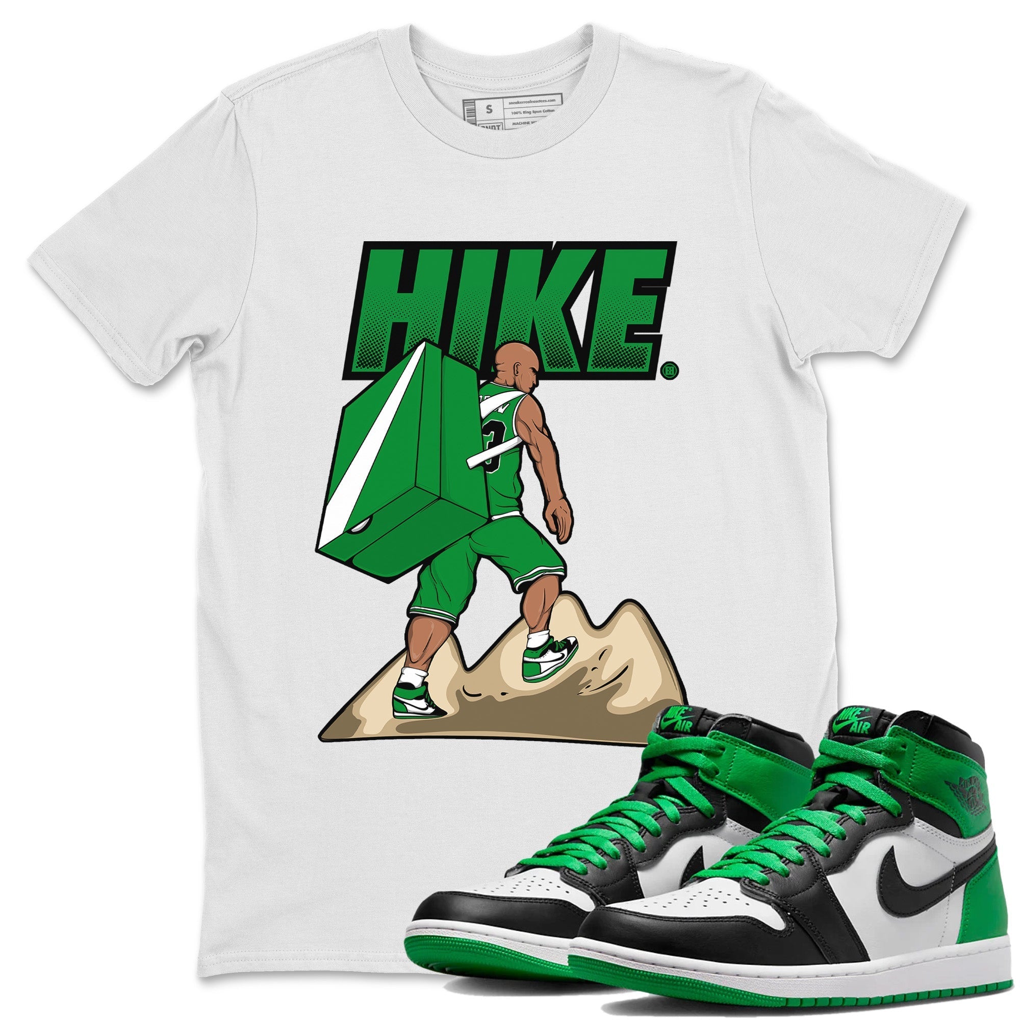 Hike Unisex Tops - Air Jordan 1 Celtics