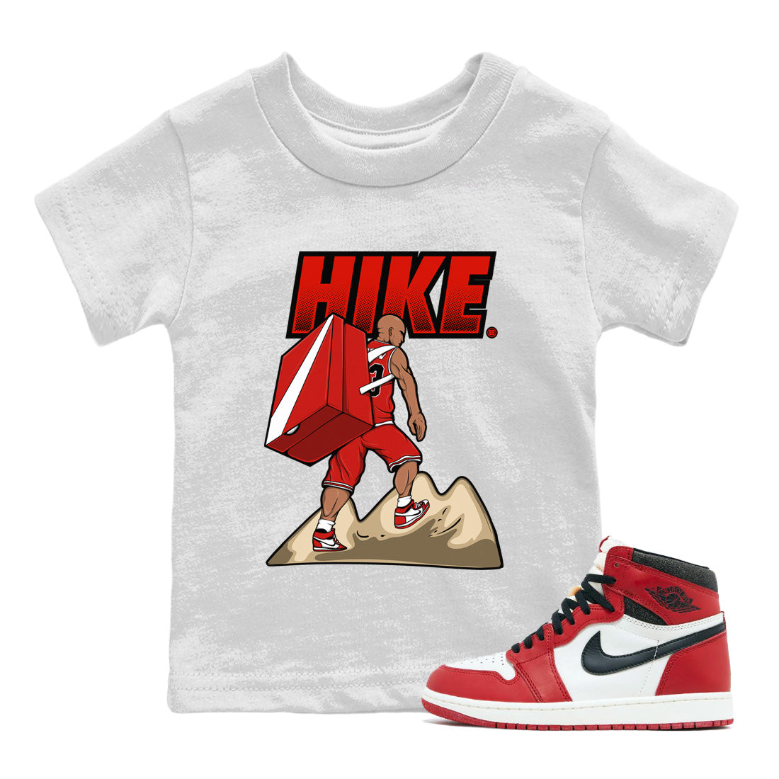 Hike Kids Tops - Air Jordan 1 Chicago
