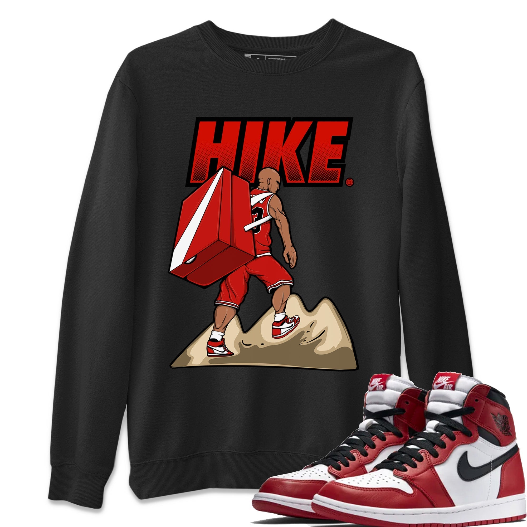 Hike Unisex Tops - Air Jordan 1 Chicago