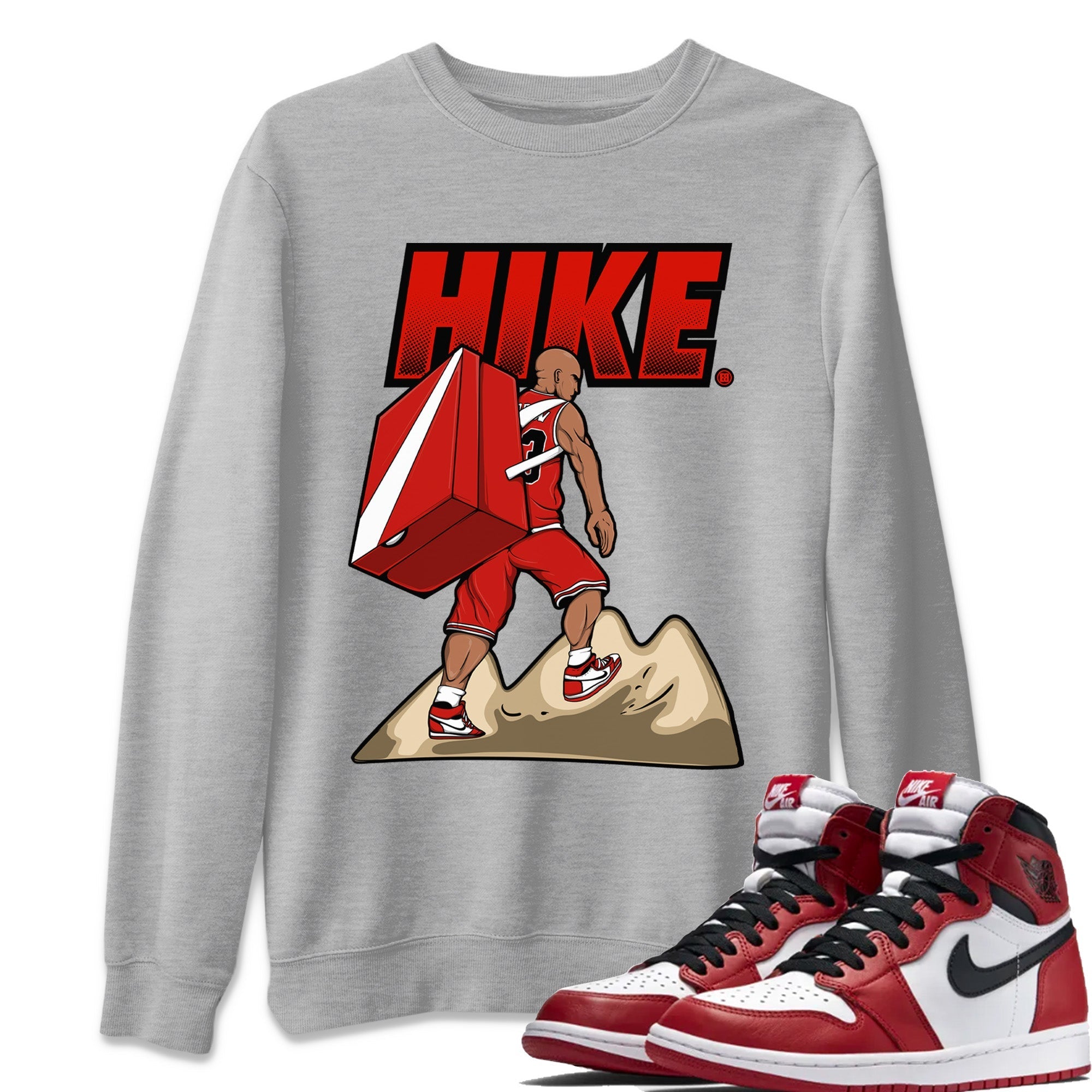 Hike Unisex Tops - Air Jordan 1 Chicago