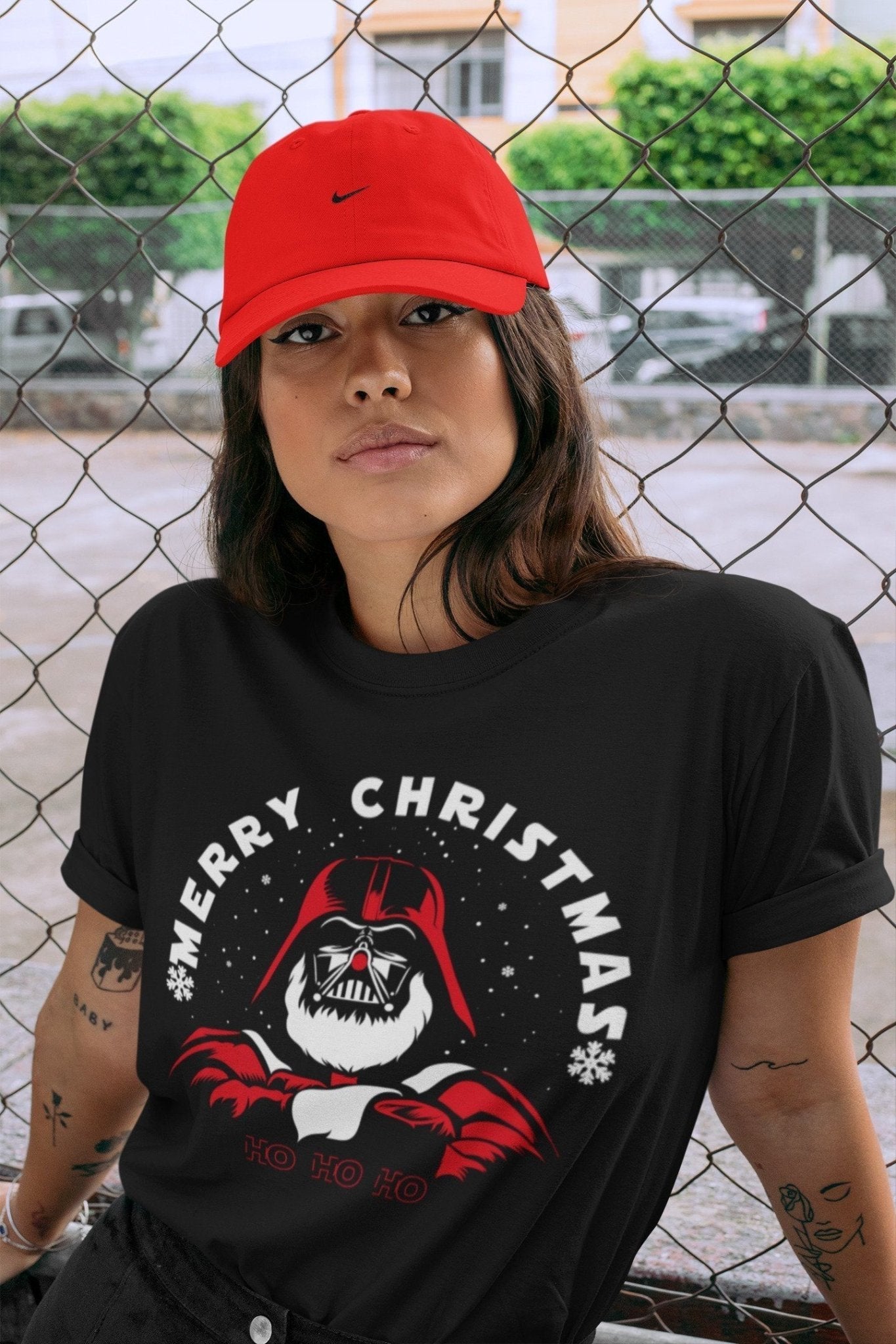 Ho Ho Ho Unisex Tops - Air Jordan 4 Red Thunder