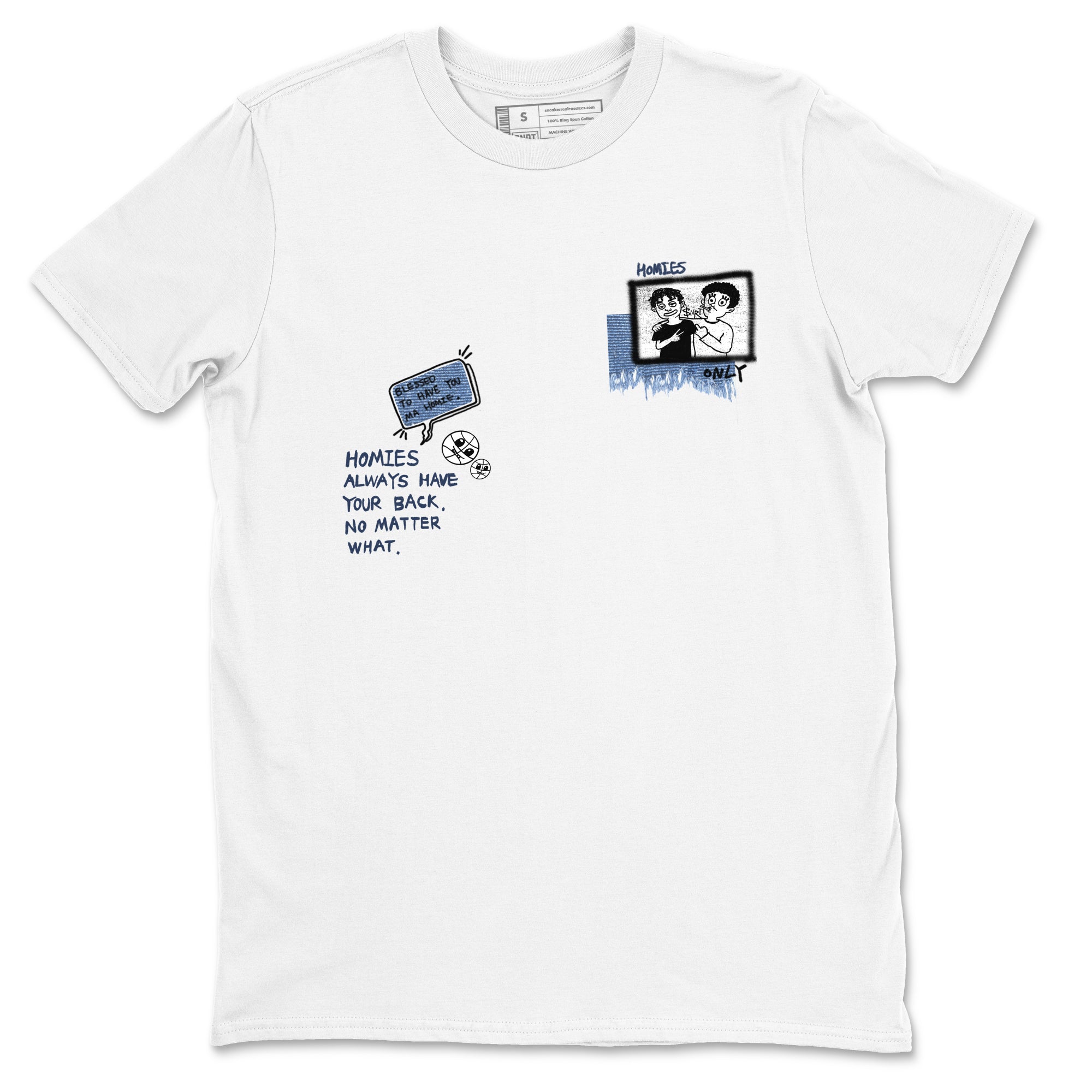 Homies Only snkmatch Tees - Air Jordan 1 Denim 2024
