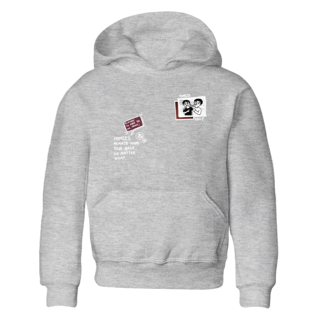 Homies Only snkmatch Tees Kids - Air Jordan 1 Metallic Burgundy