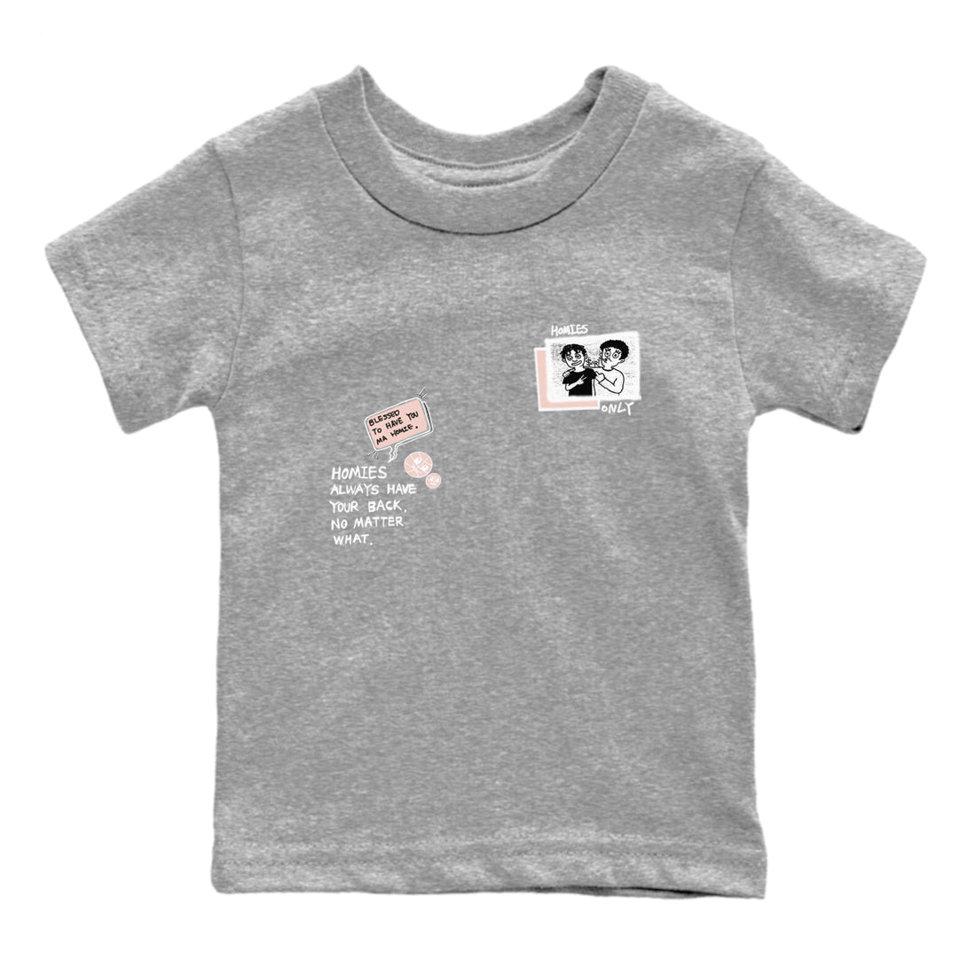 Homies Only snkmatch Tees Kids - Air Jordan 11 Legend Pink