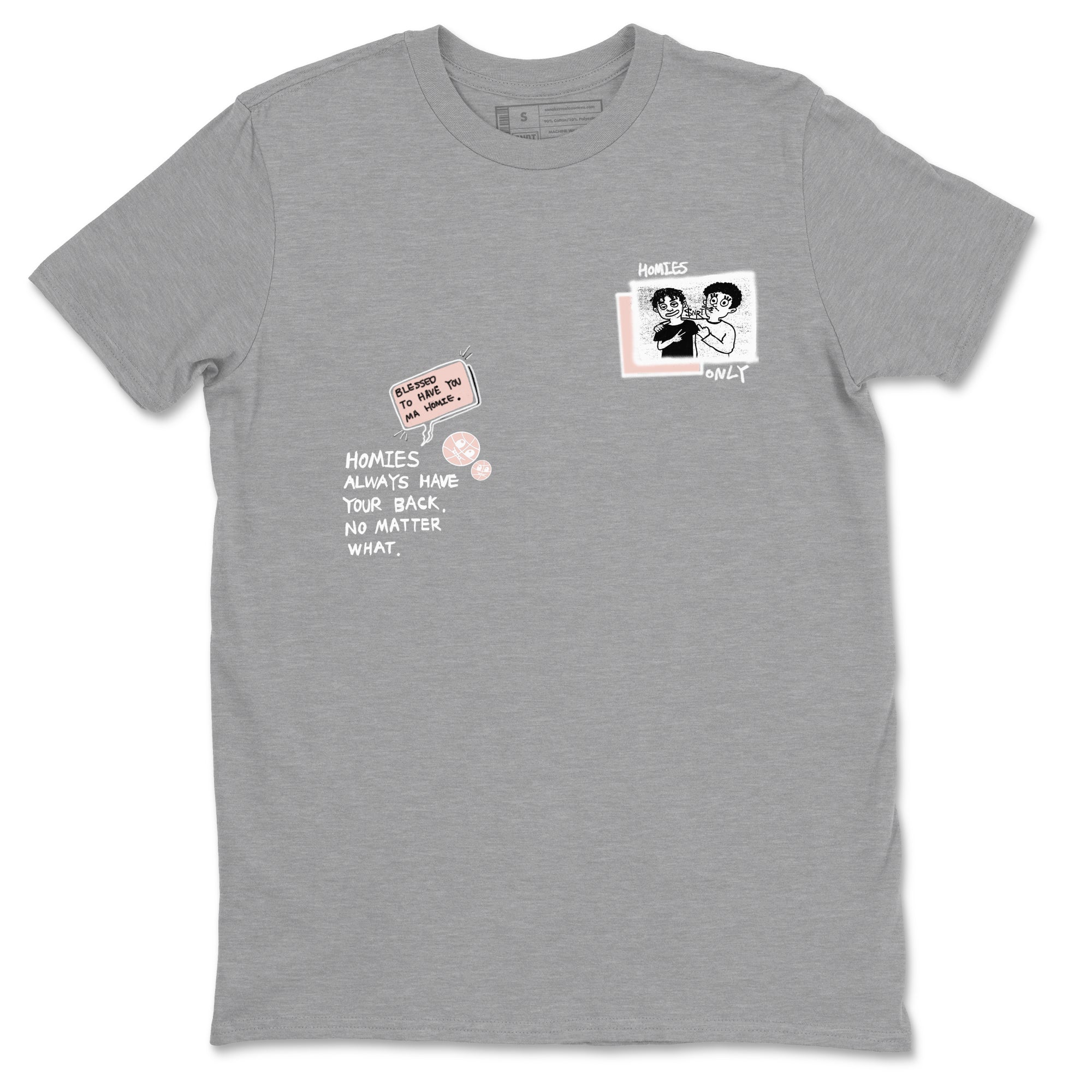 Homies Only snkmatch Tees - Air Jordan 11 Legend Pink