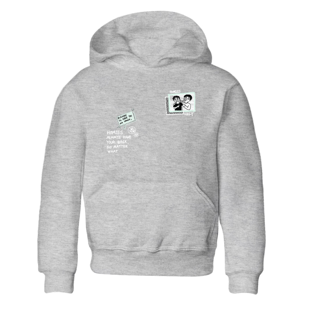 Homies Only snkmatch Tees Kids - Air Jordan 3 Green Glow