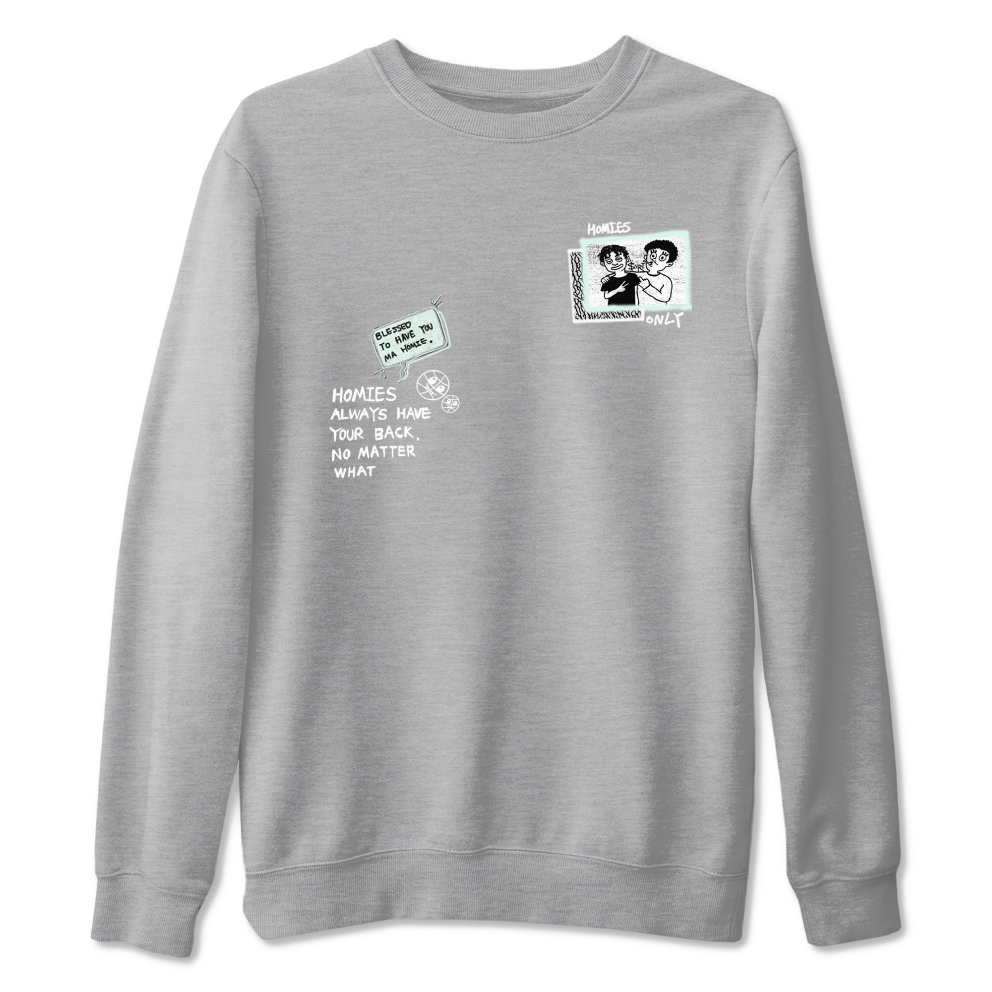 Homies Only snkmatch Tees - Air Jordan 3 Green Glow