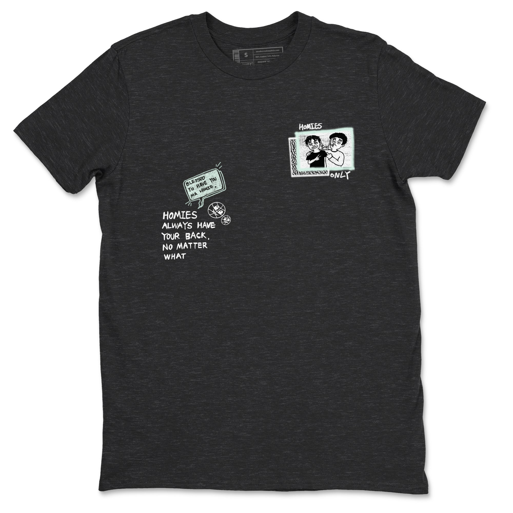 Homies Only snkmatch Tees - Air Jordan 3 Green Glow