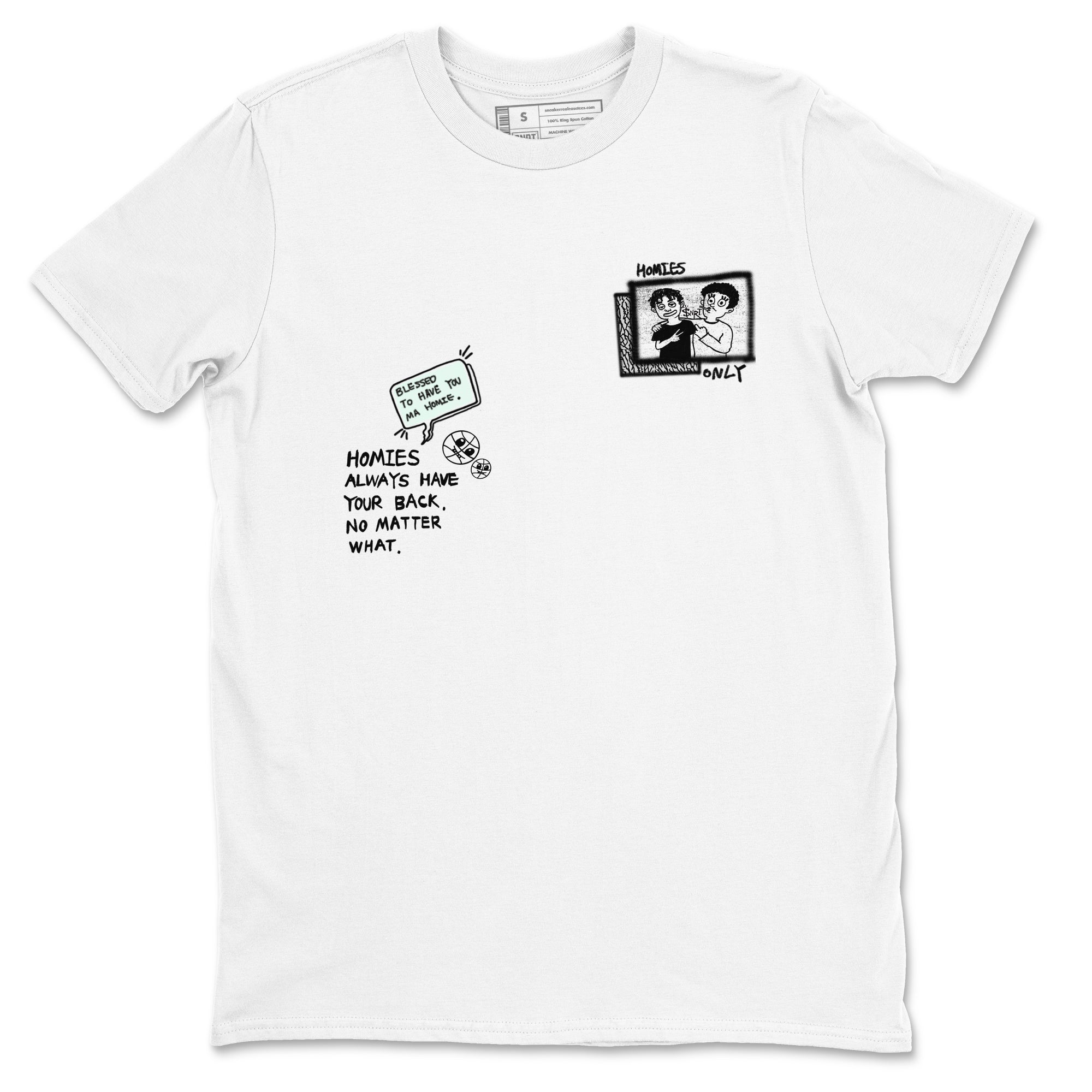 Homies Only snkmatch Tees - Air Jordan 3 Green Glow