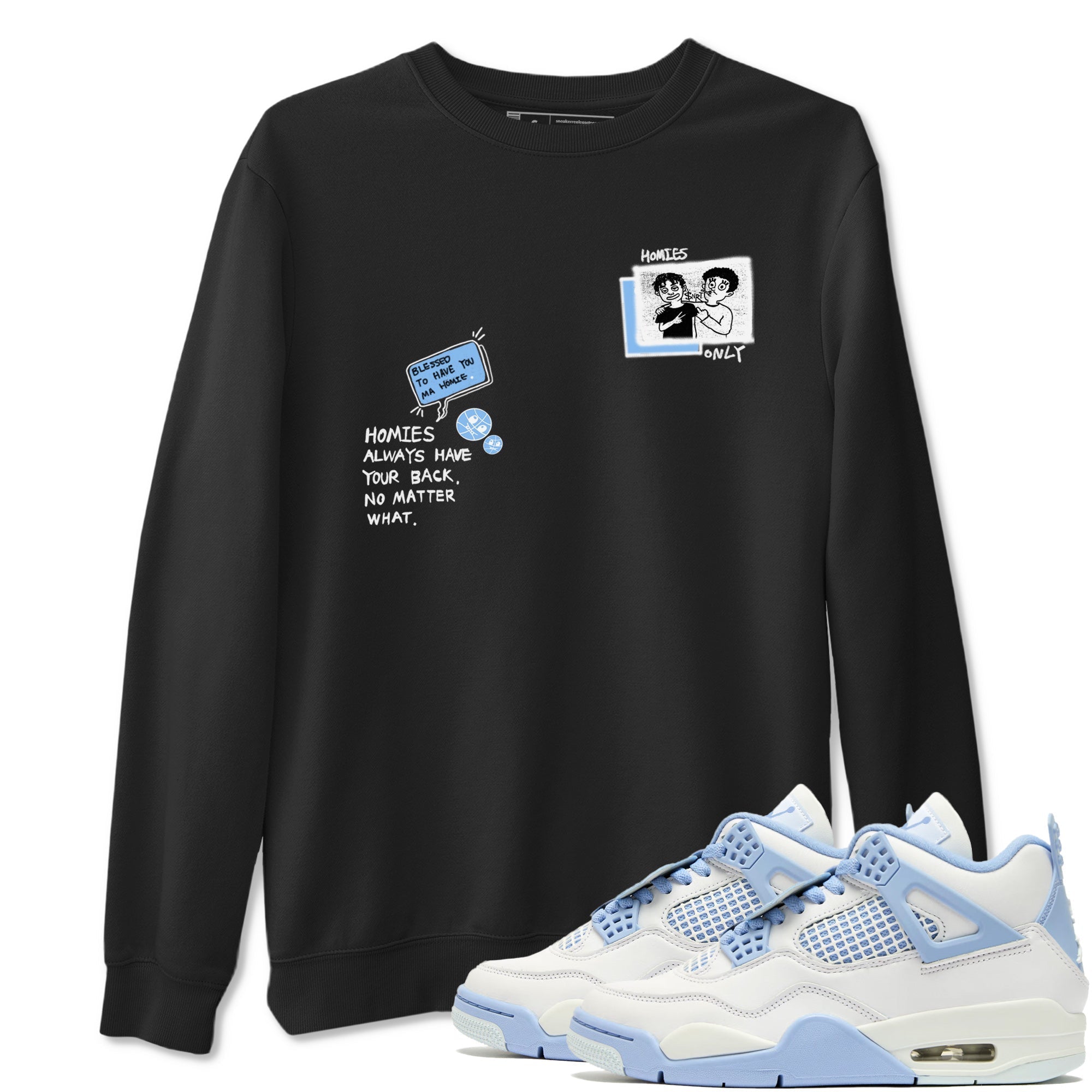Homies Only snkmatch Tees - Air Jordan 4 Aluminum