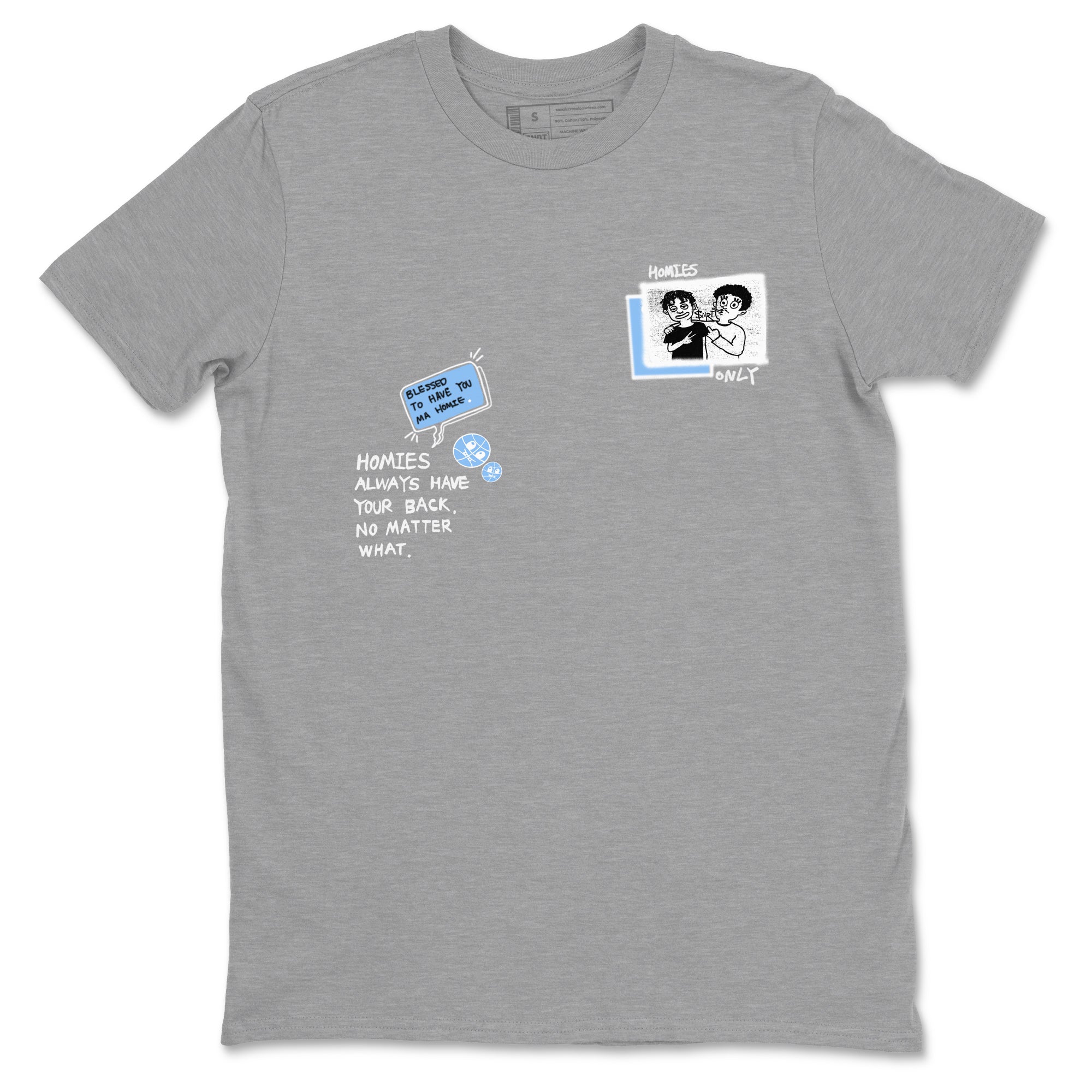 Homies Only snkmatch Tees - Air Jordan 4 Aluminum